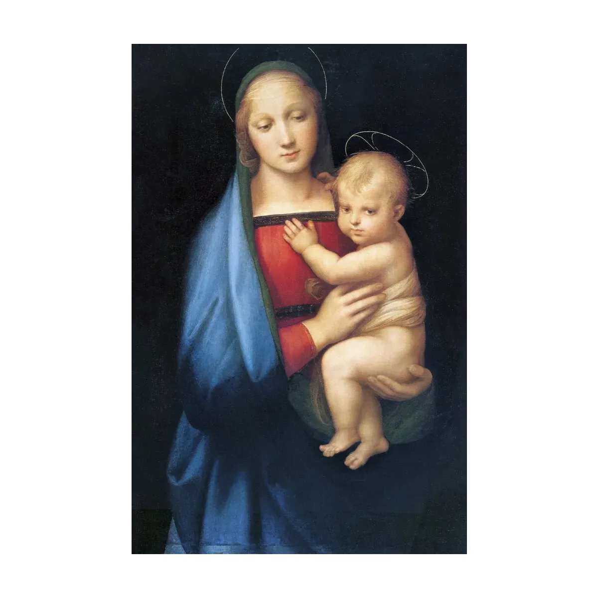 LA VIRGEN Y EL NIÑO