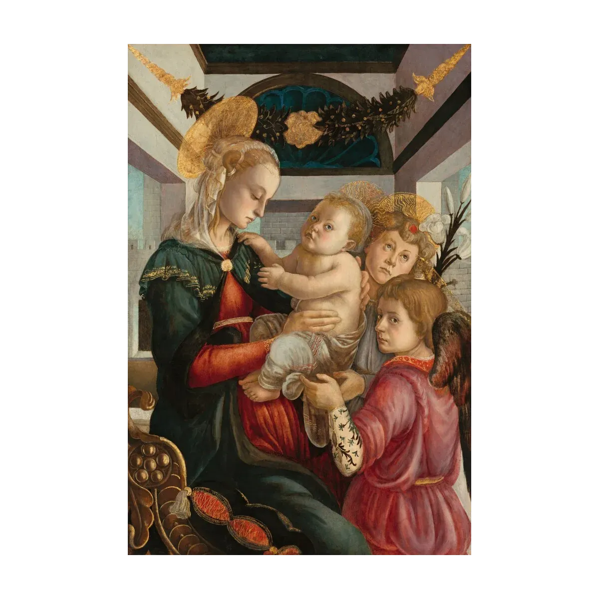 LA VIRGEN Y EL NIÑO