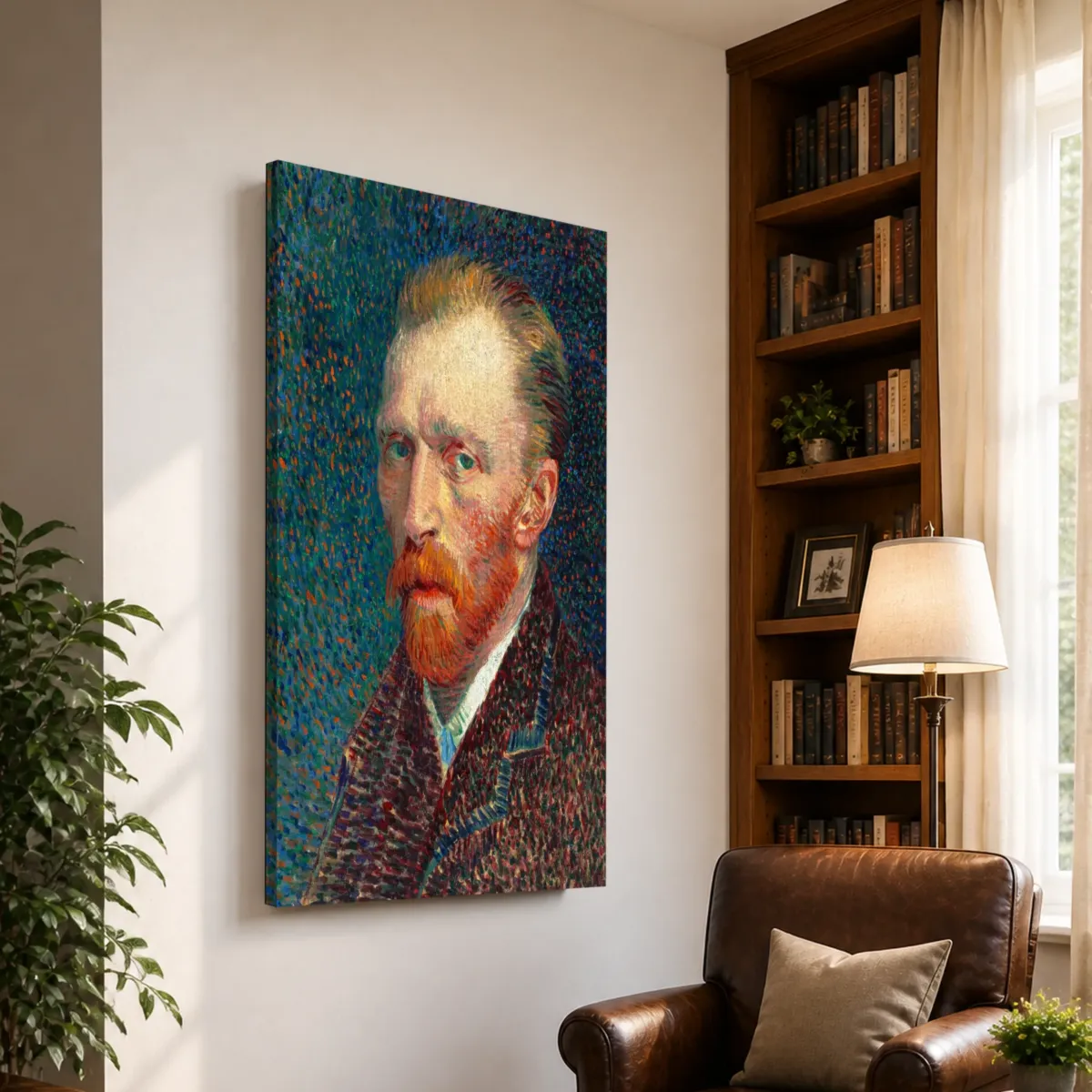 AUTORRETRATO DE VAN GOGH