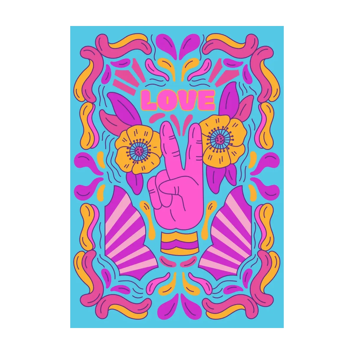 FLOR HIPPIE