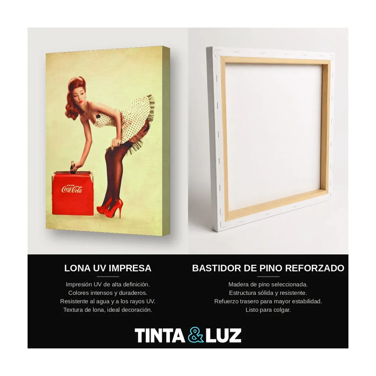 PIN-UP DE COCA-COLA