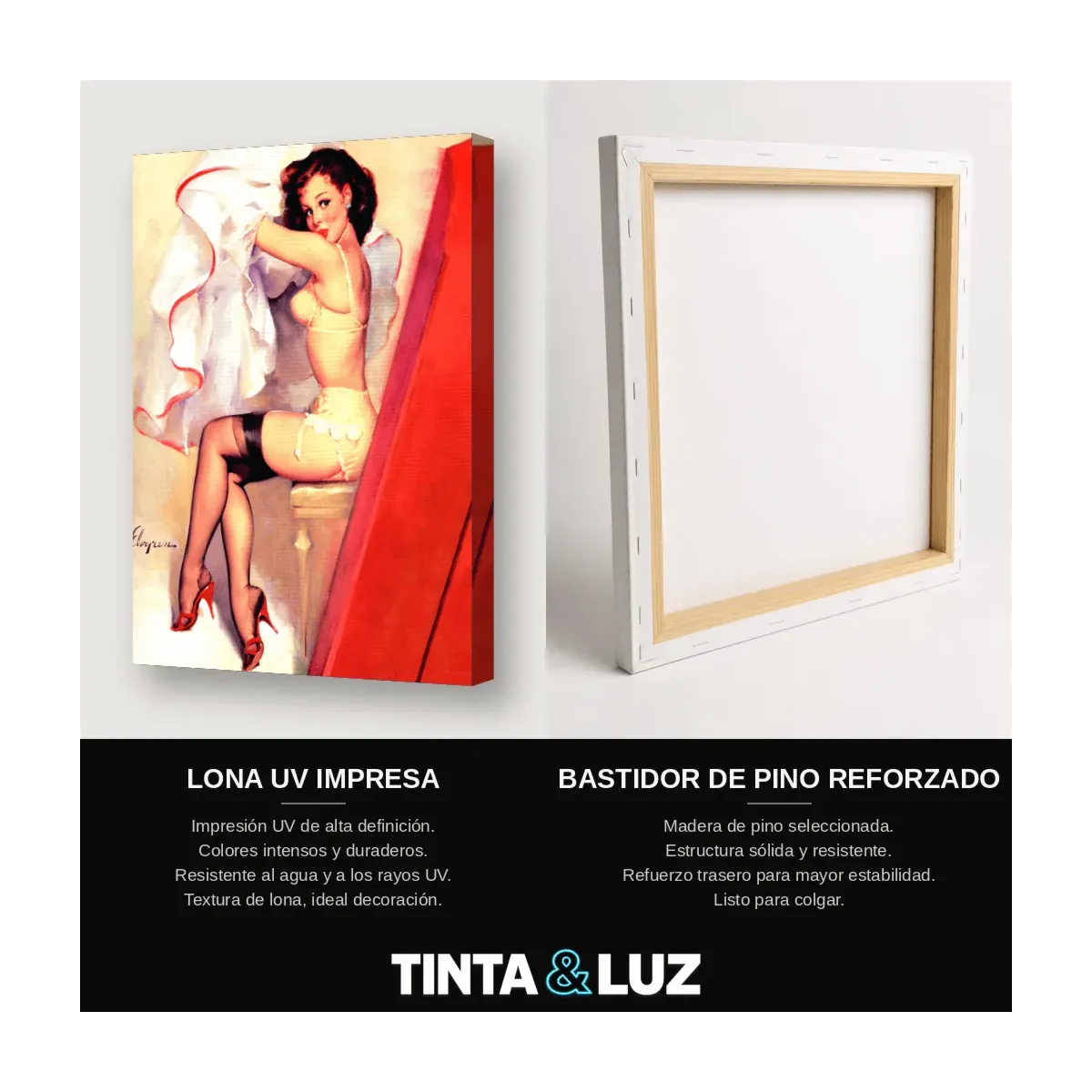 PIN-UP PELIRROJA