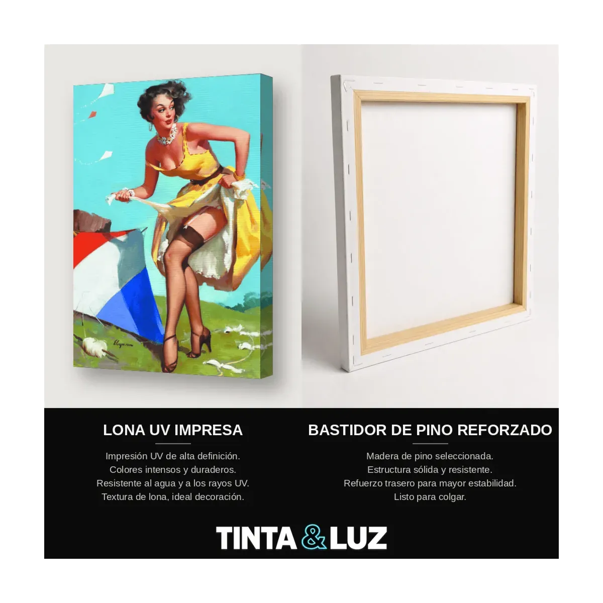 PIN-UP DE SOMBRILLA