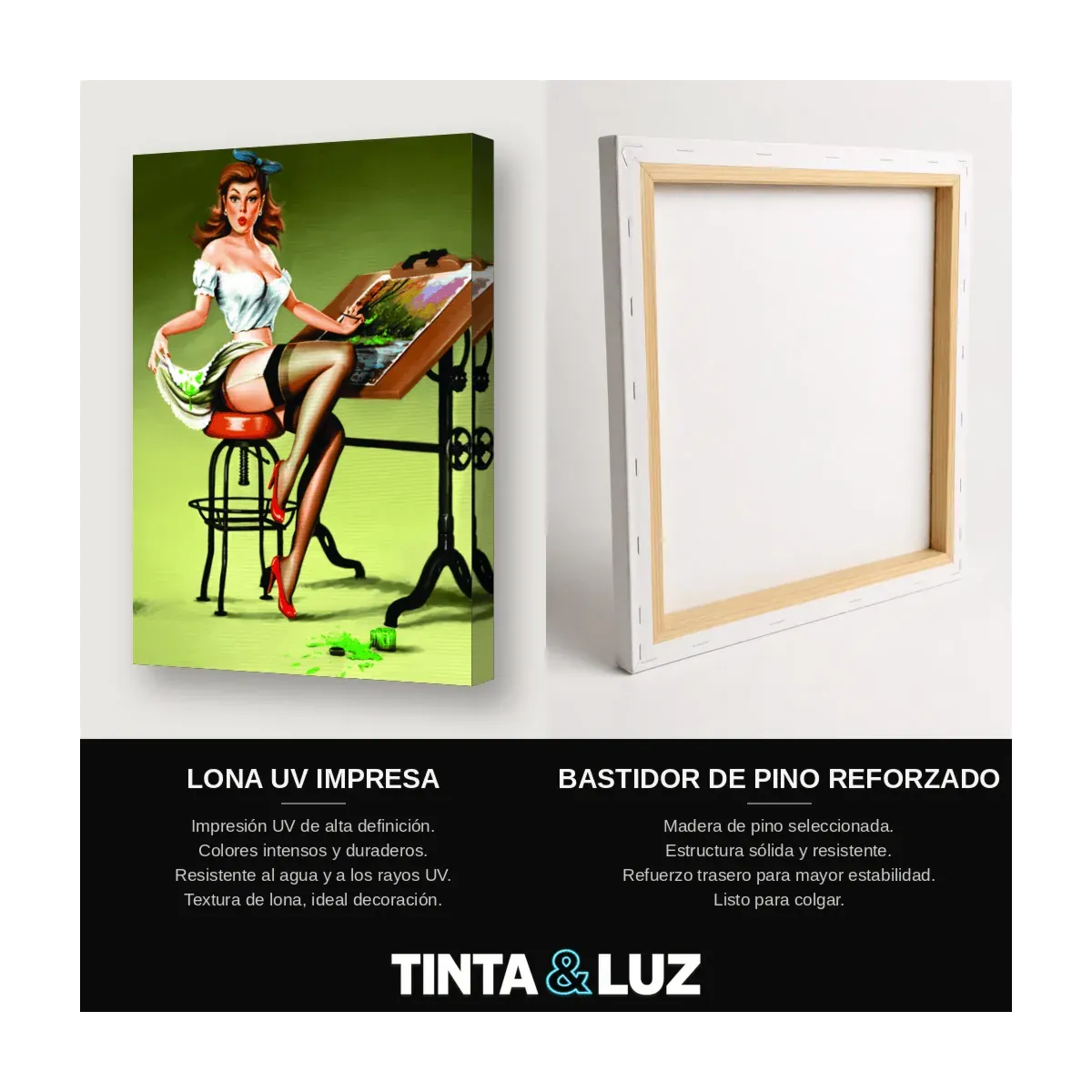 PIN-UP DE TALLER