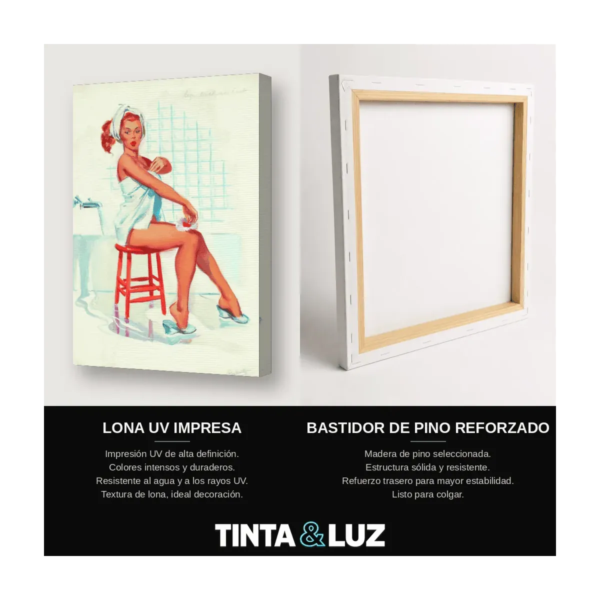 PIN-UP DEL TABURETE