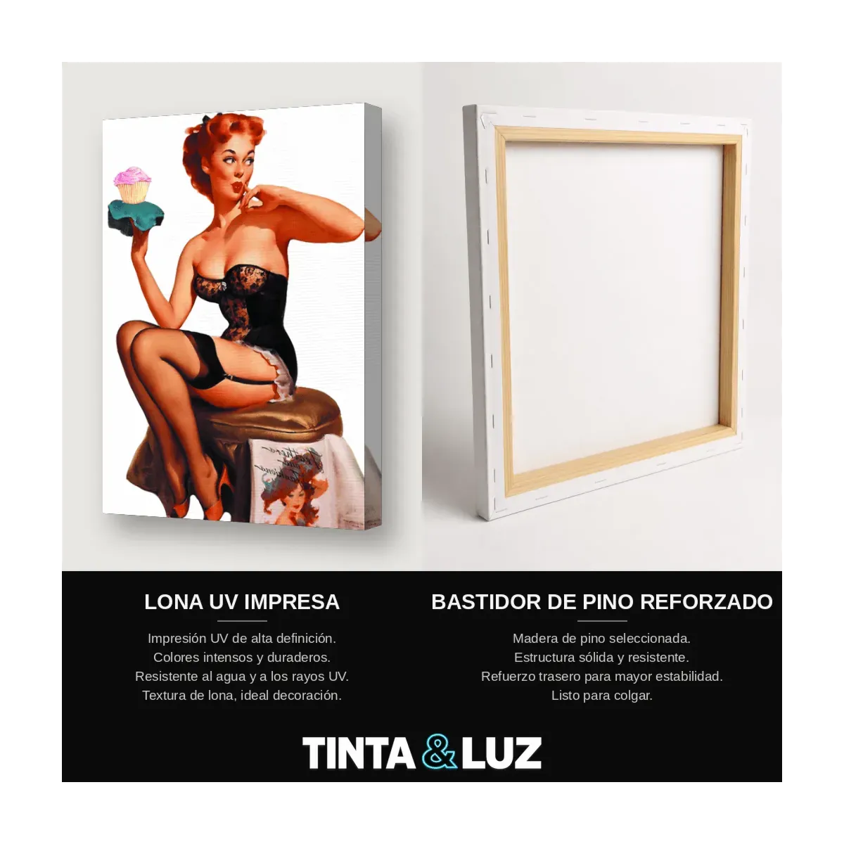 PIN-UP DE HELADO