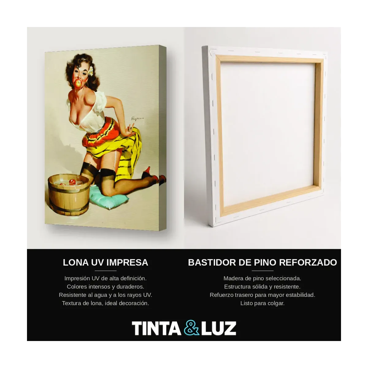 PIN-UP DE BARRIL