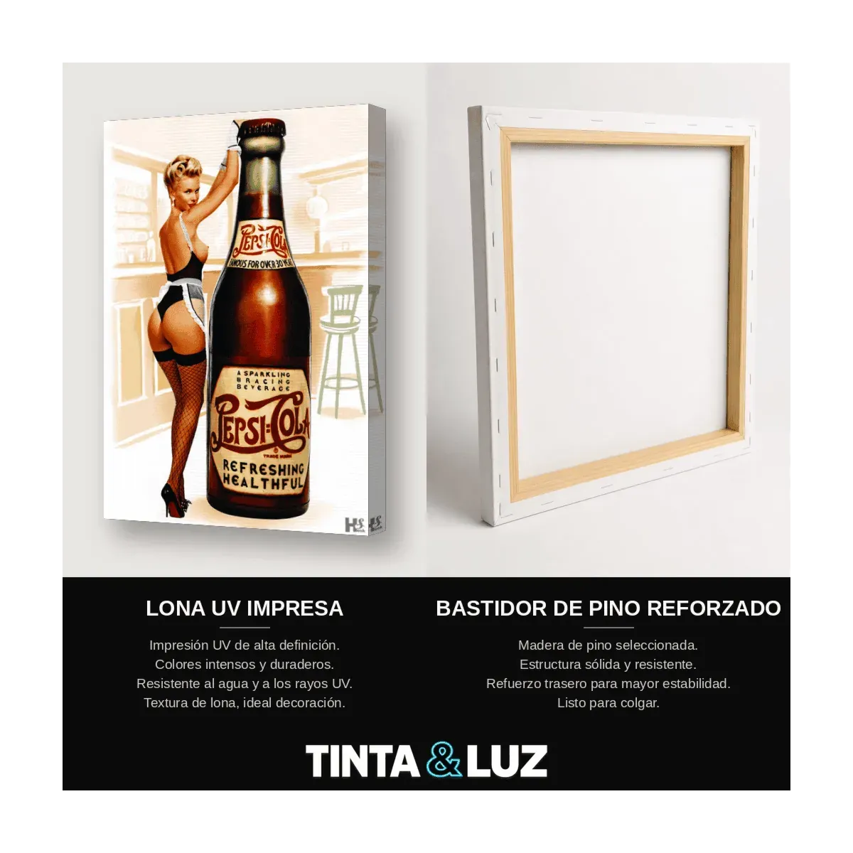 PIN-UP DE BOTELLA