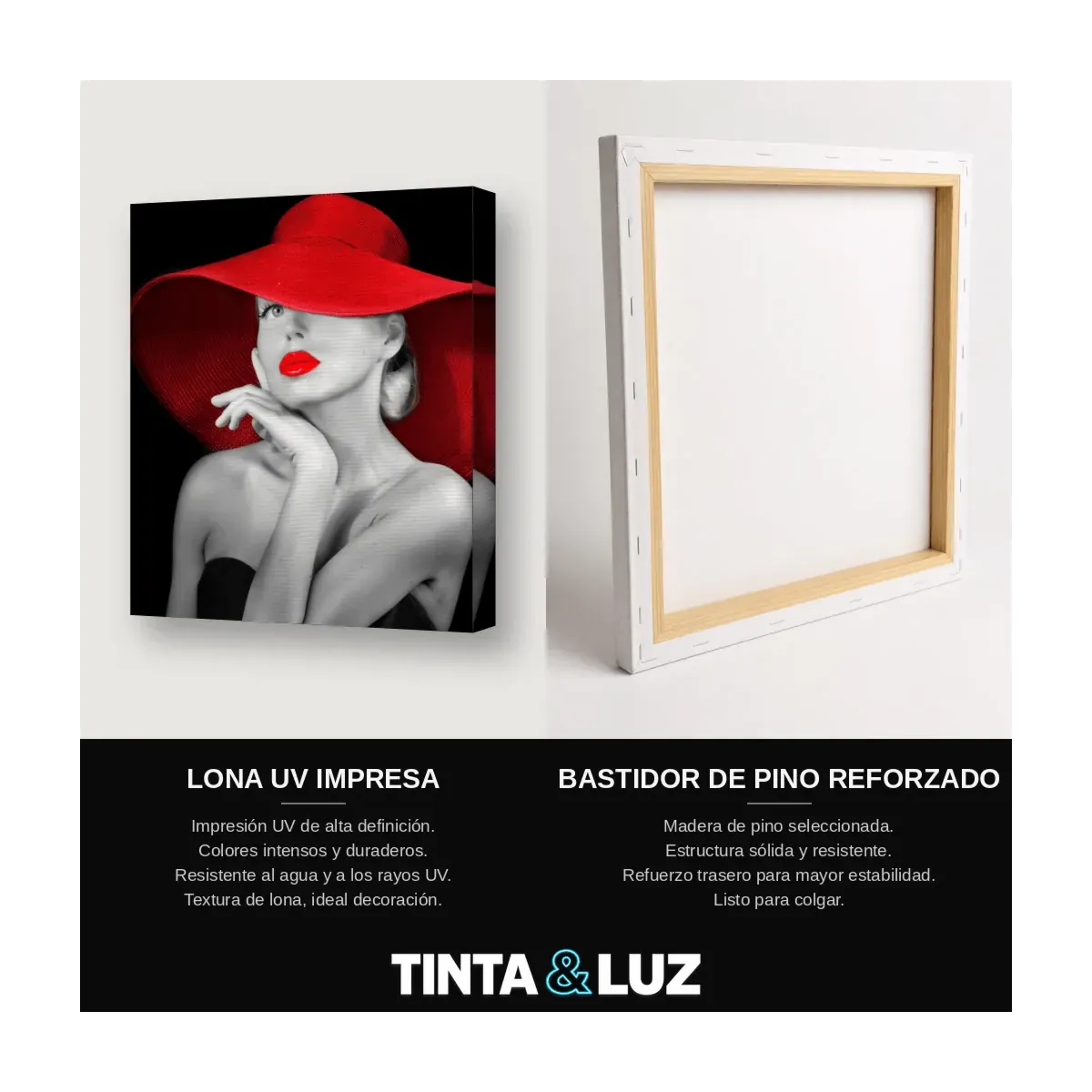 DAMA DEL SOMBRERO ROJO