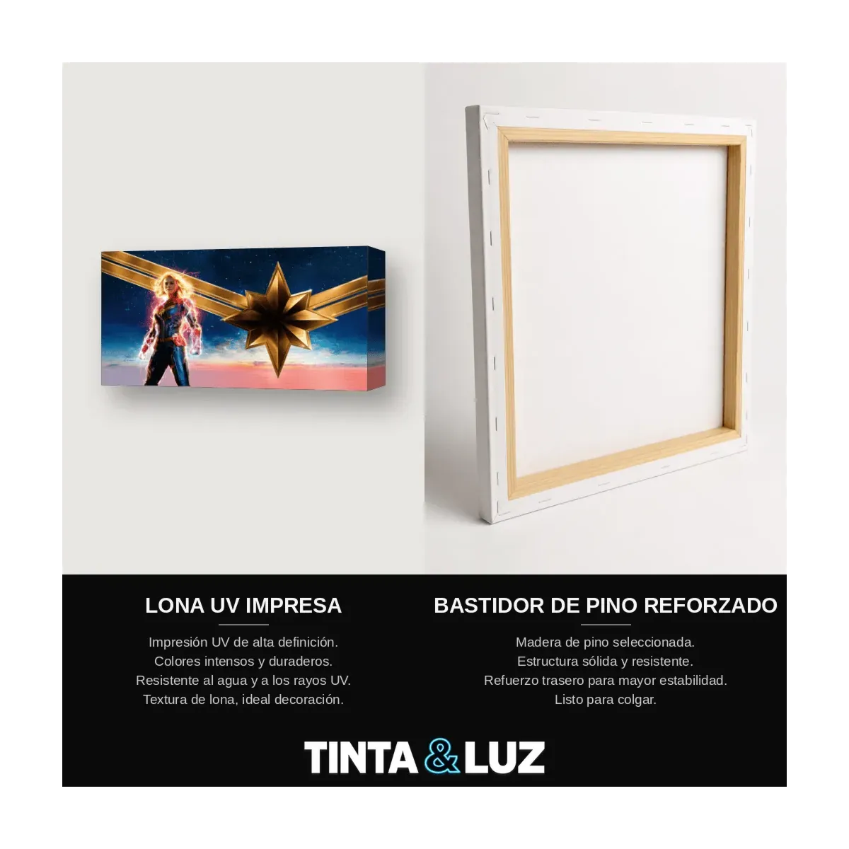 CAPITANA MARVEL LUZ