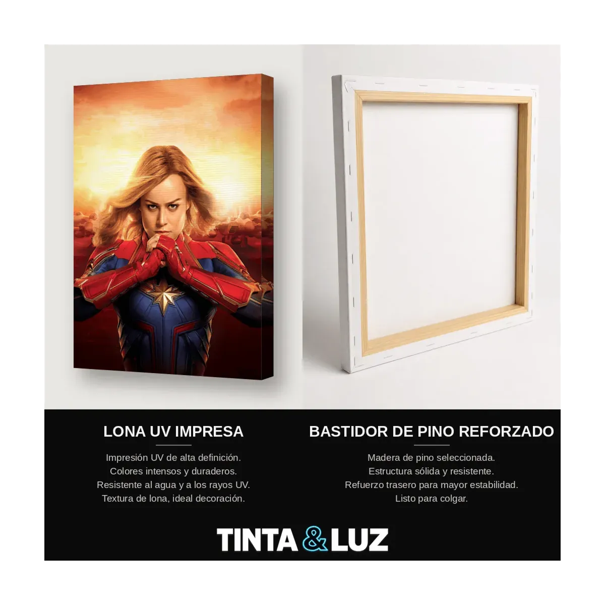 CAPITANA MARVEL FUEGO