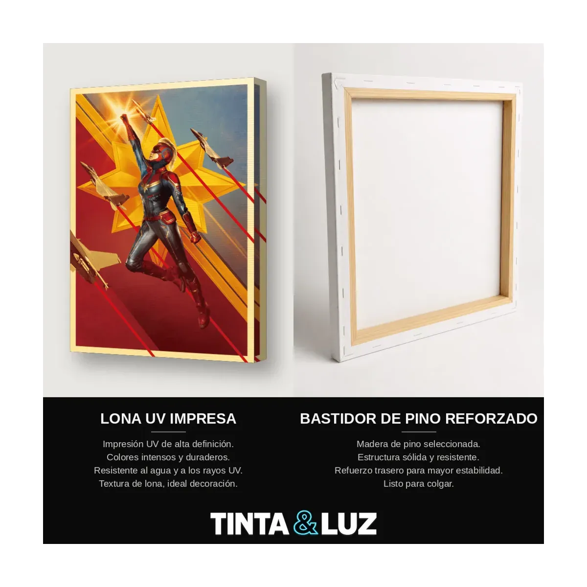 CAPTAIN MARVEL NEÓN