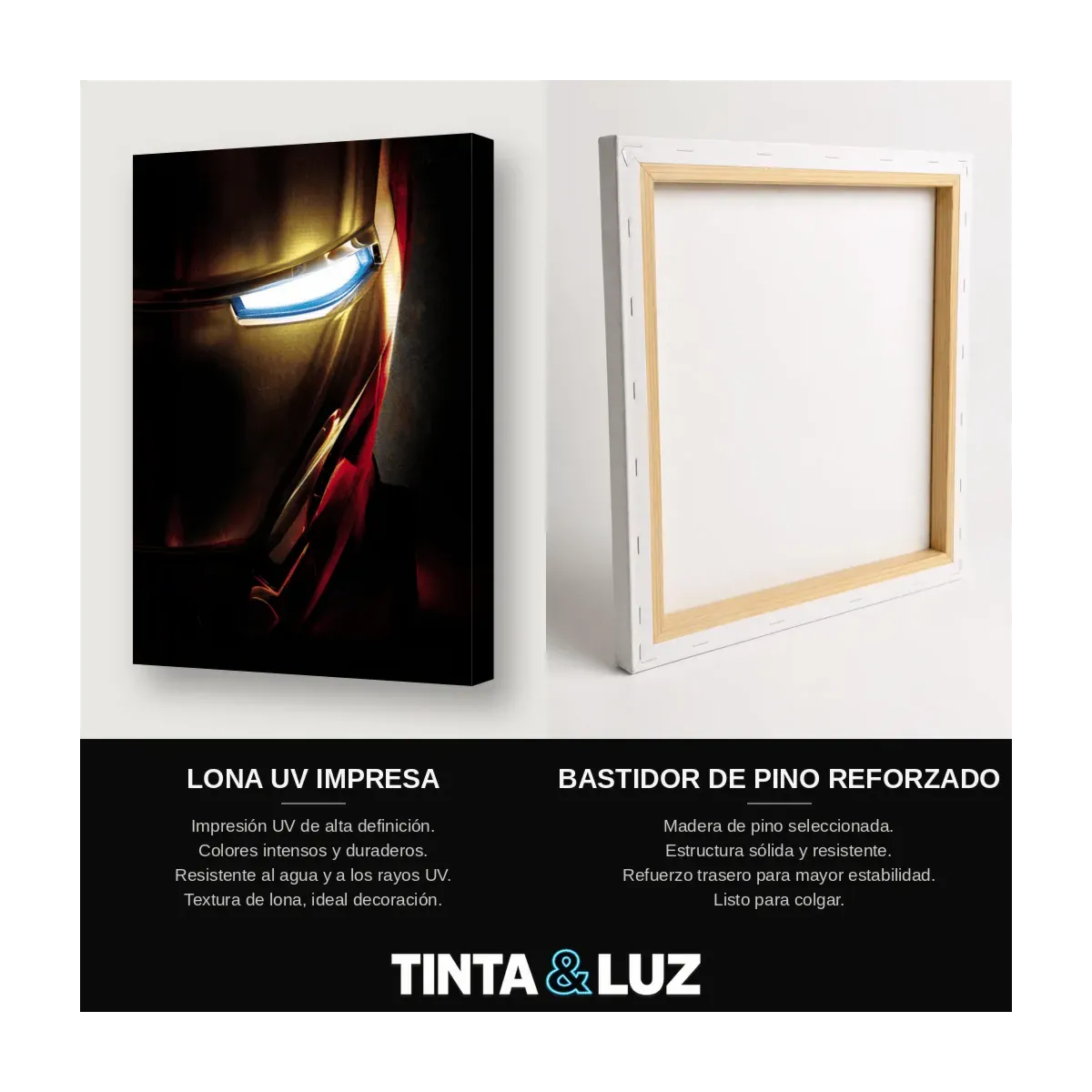 IRON MAN ROSTRO