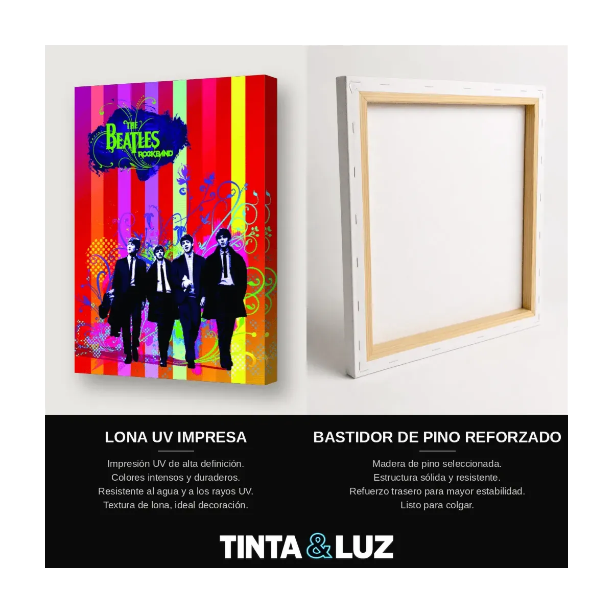 THE BEATLES NEÓN
