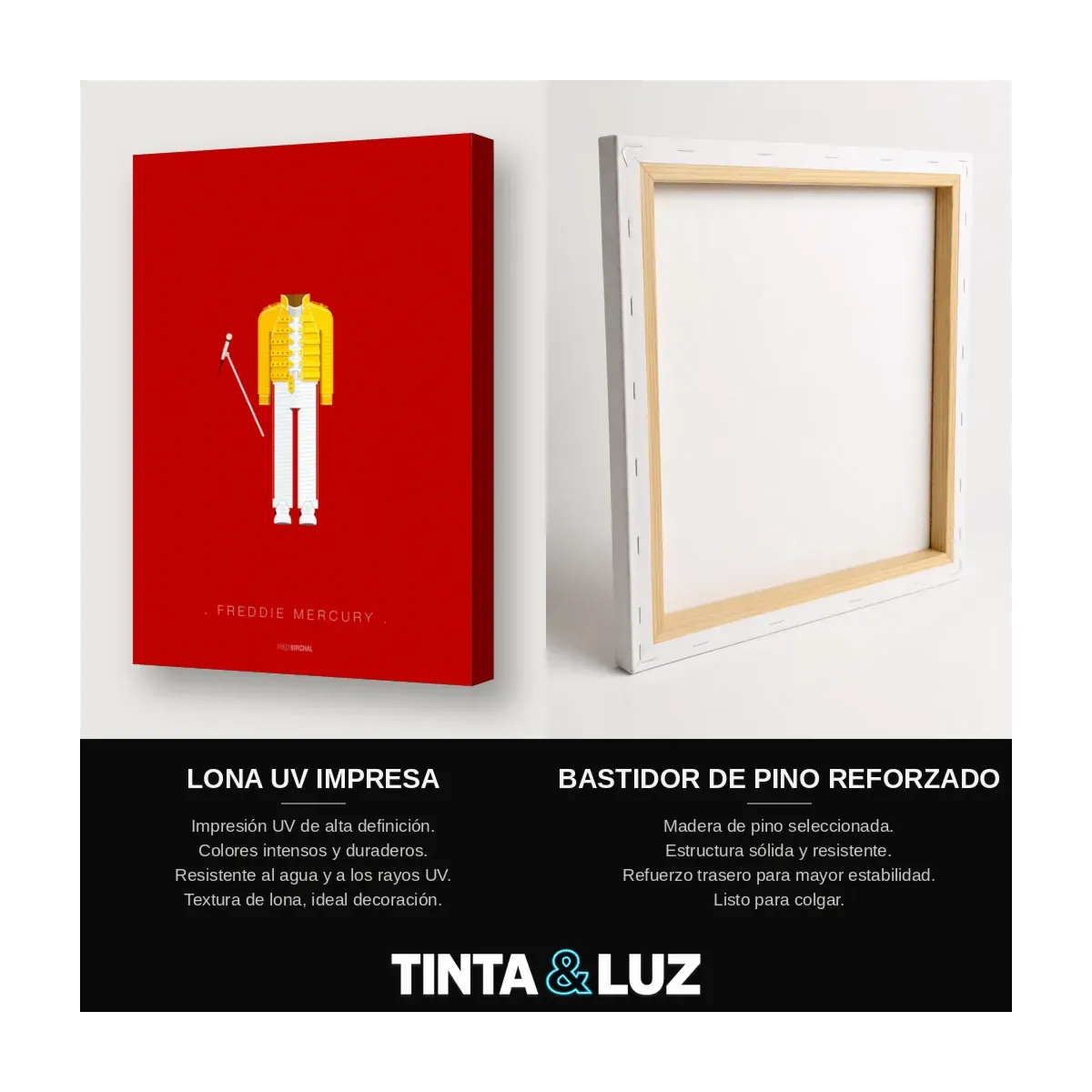 FREDDIE MERCURY ROJO