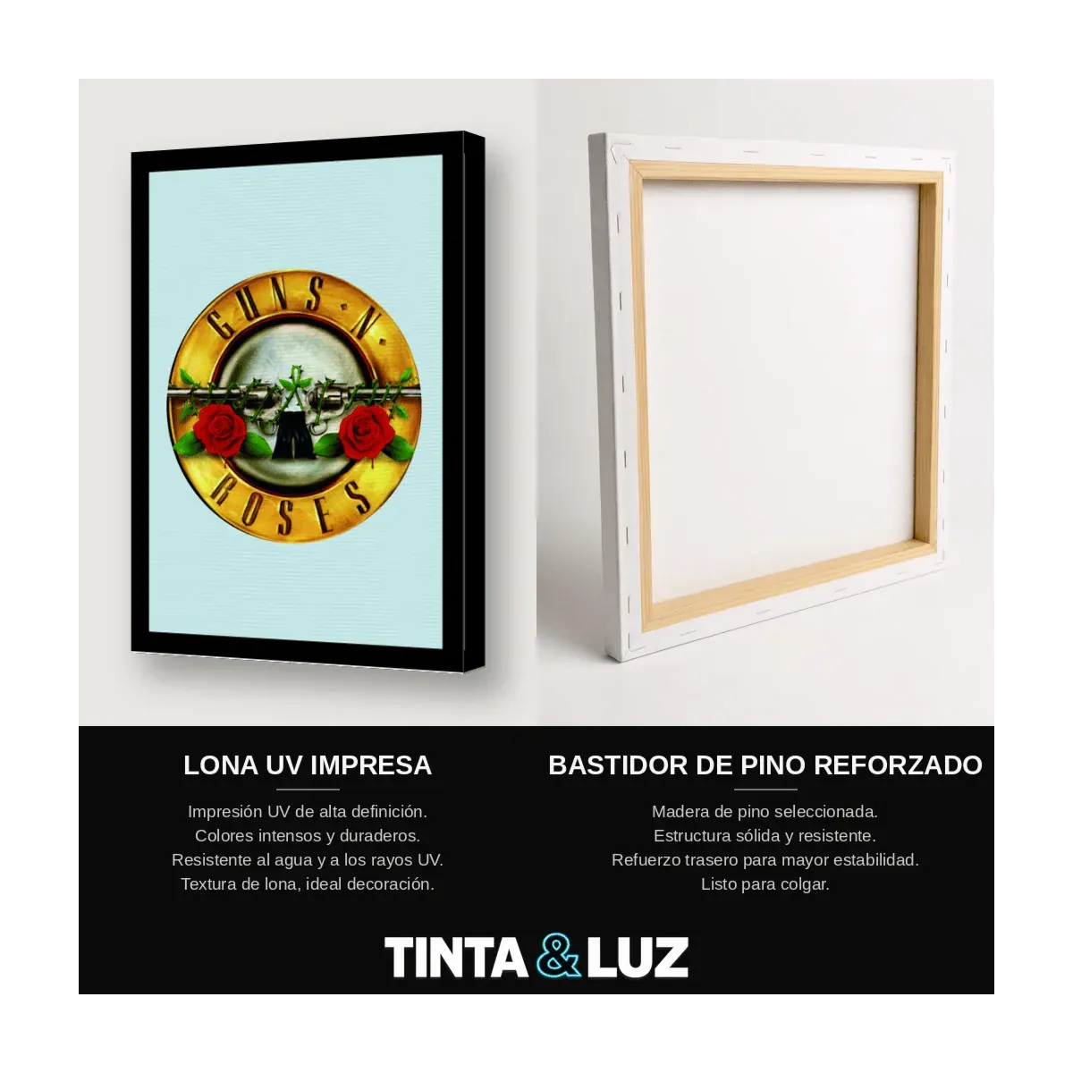 GUNS N ROSES NEÓN