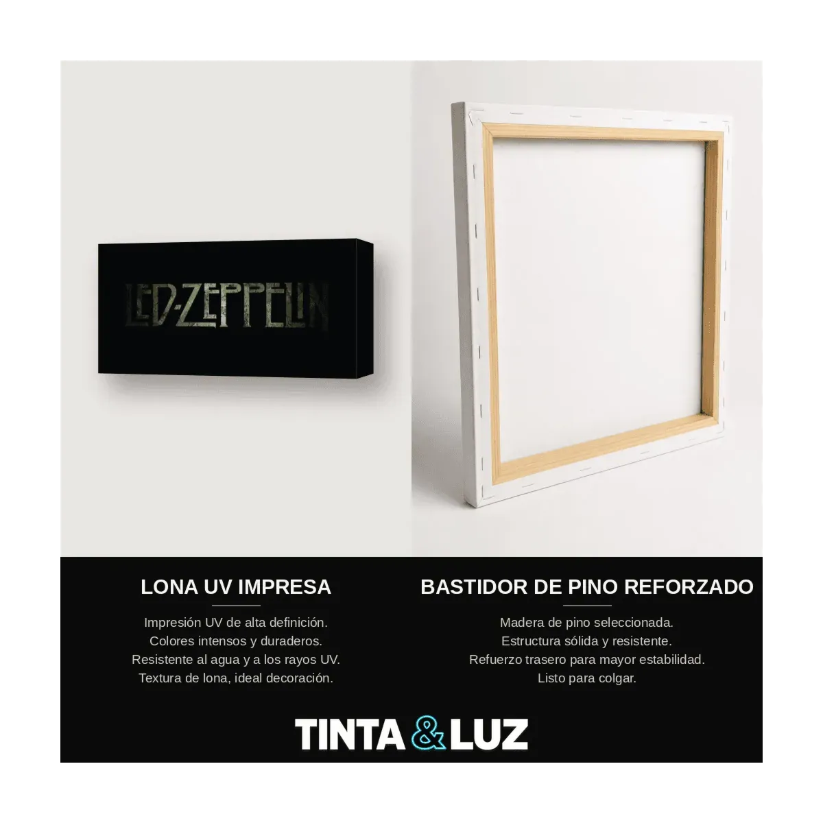 LED ZEPPELIN NEGRO