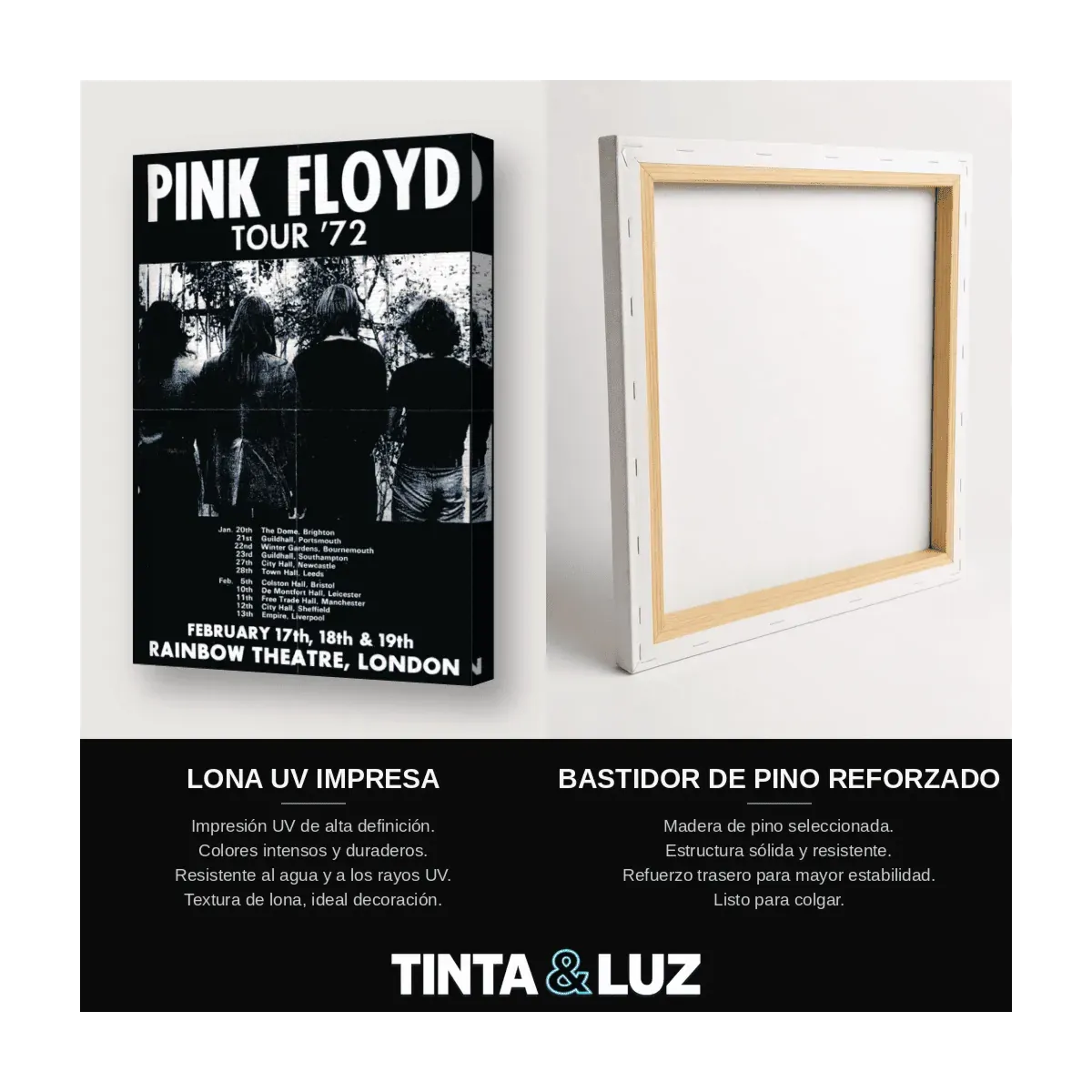 PINK FLOYD TOUR 72