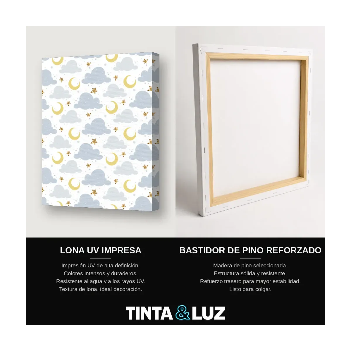 PATRÓN LUNA Y NUBE