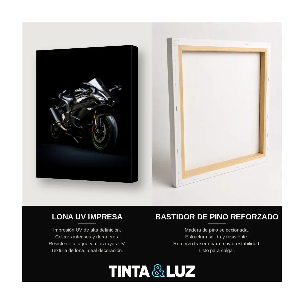 MOTO DEPORTIVA BLANCA