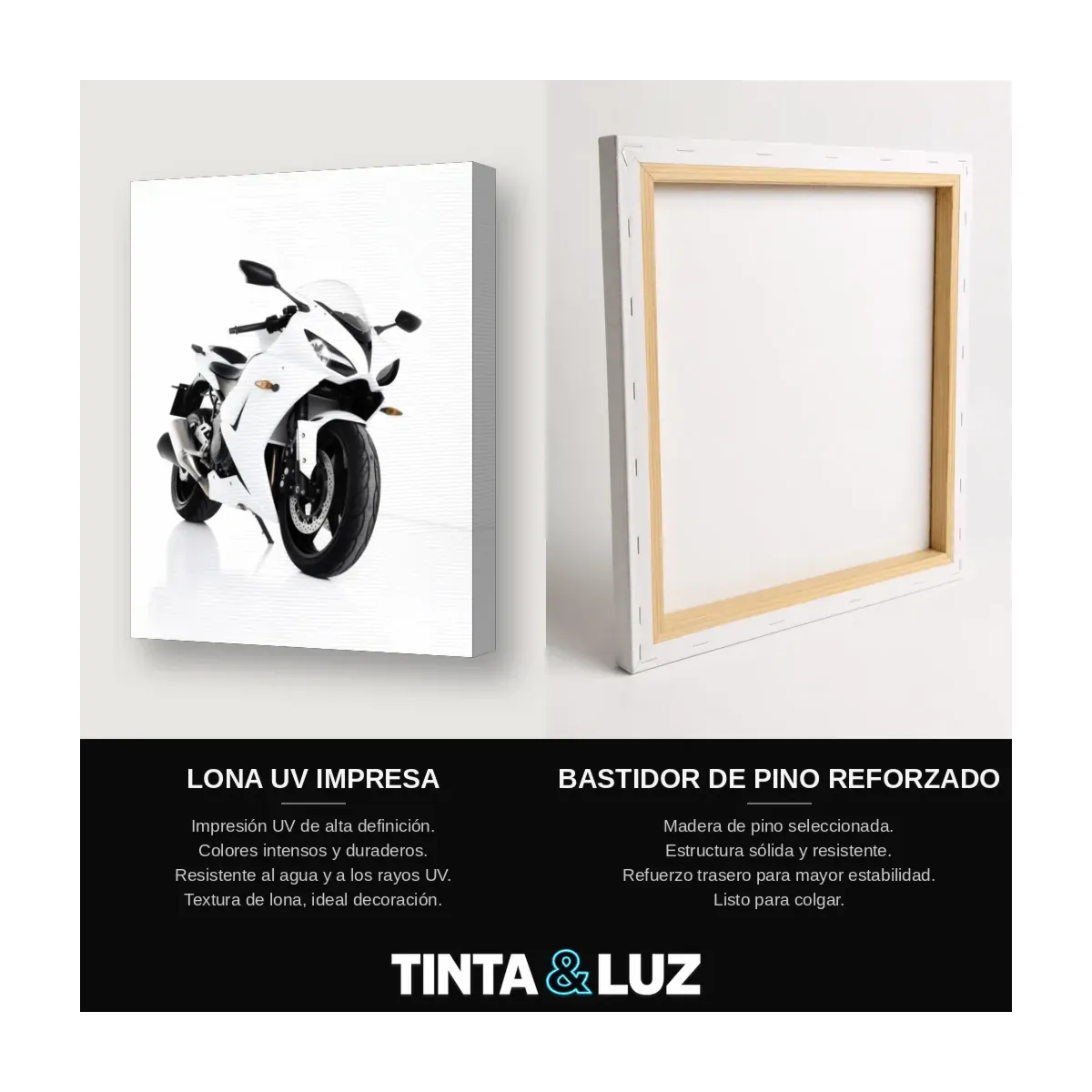 MOTO BLANCA ESTUDIO III