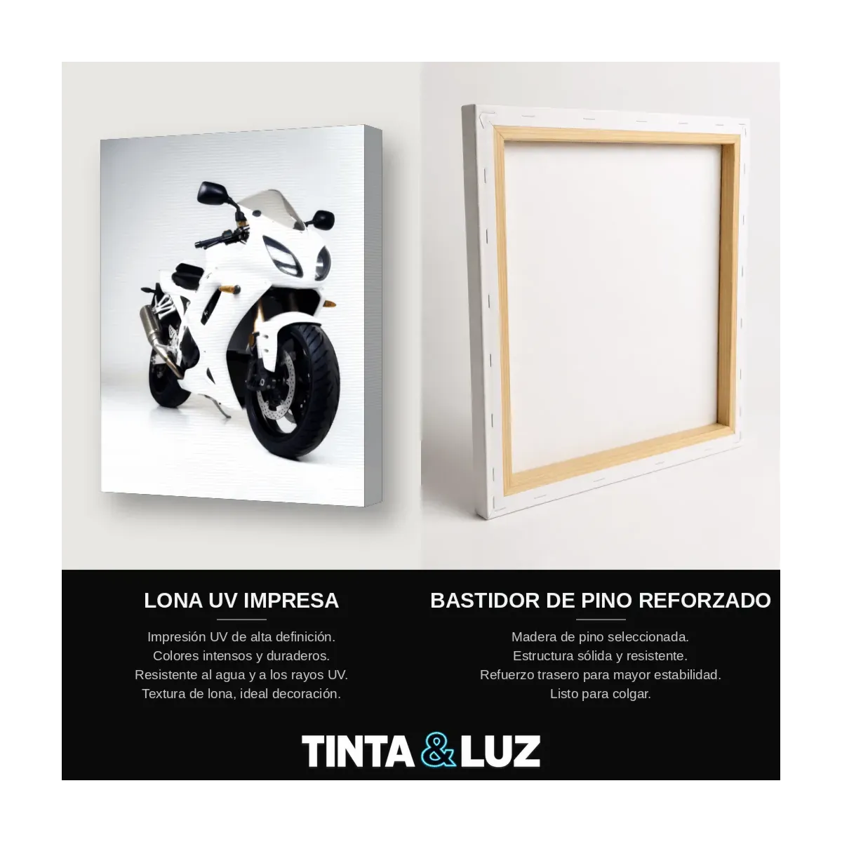 MOTO BLANCA ESTUDIO IV