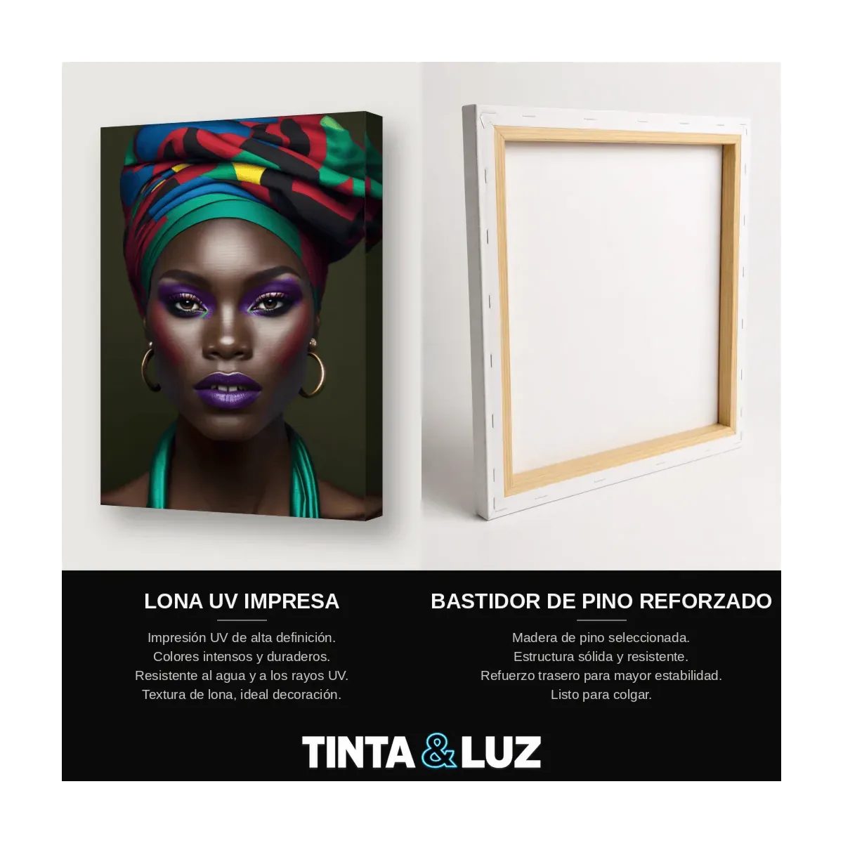 ROSTRO AFRICANO TRIBAL