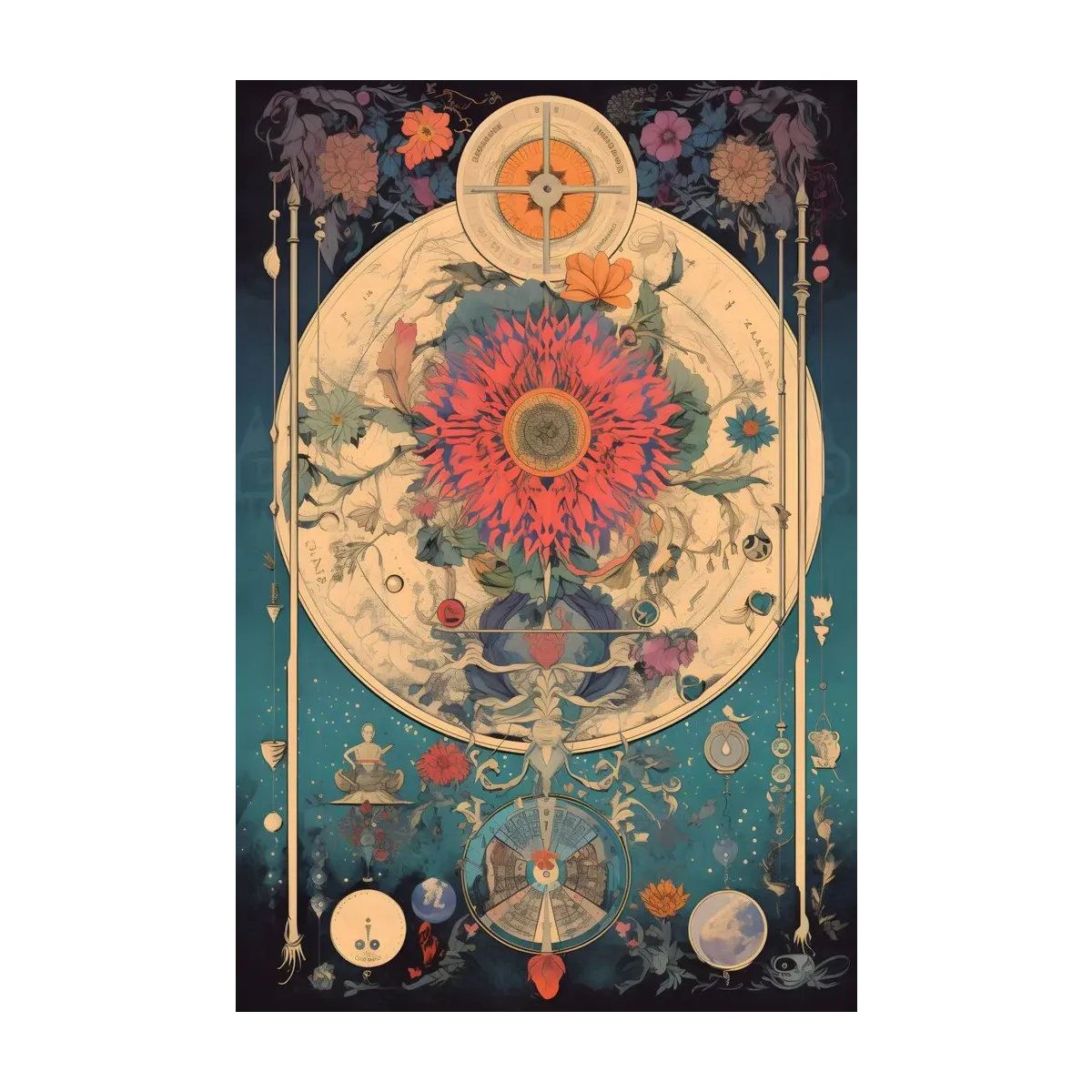 MANDALA FLORAL