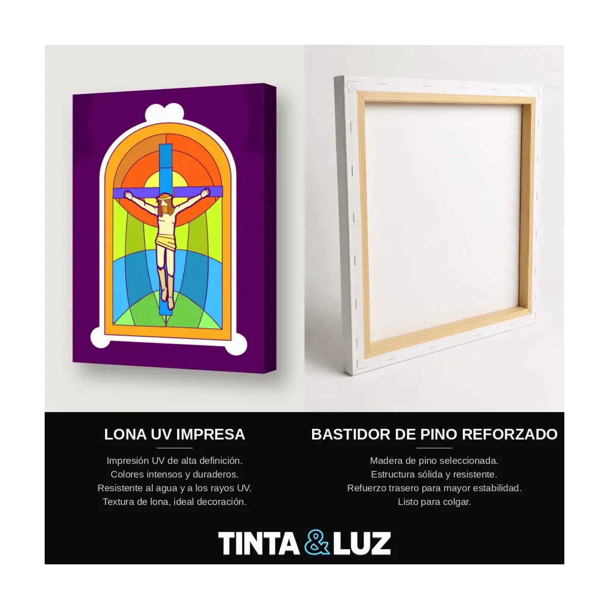 VITRAL DEL CRUCIFICADO