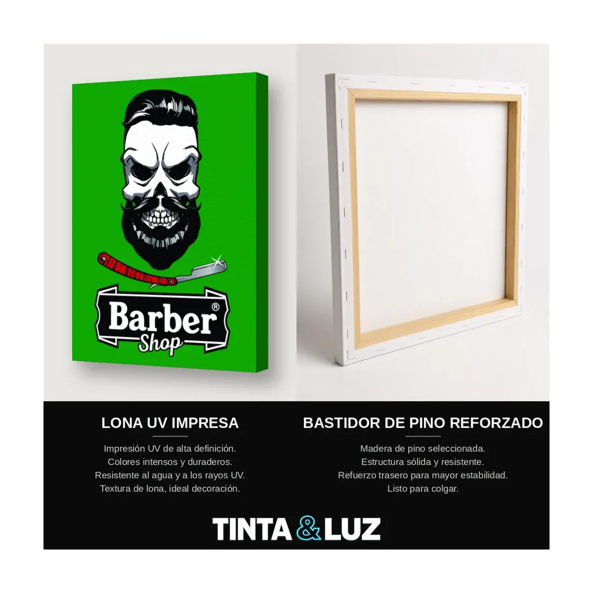 BARBER CALAVERA VERDE