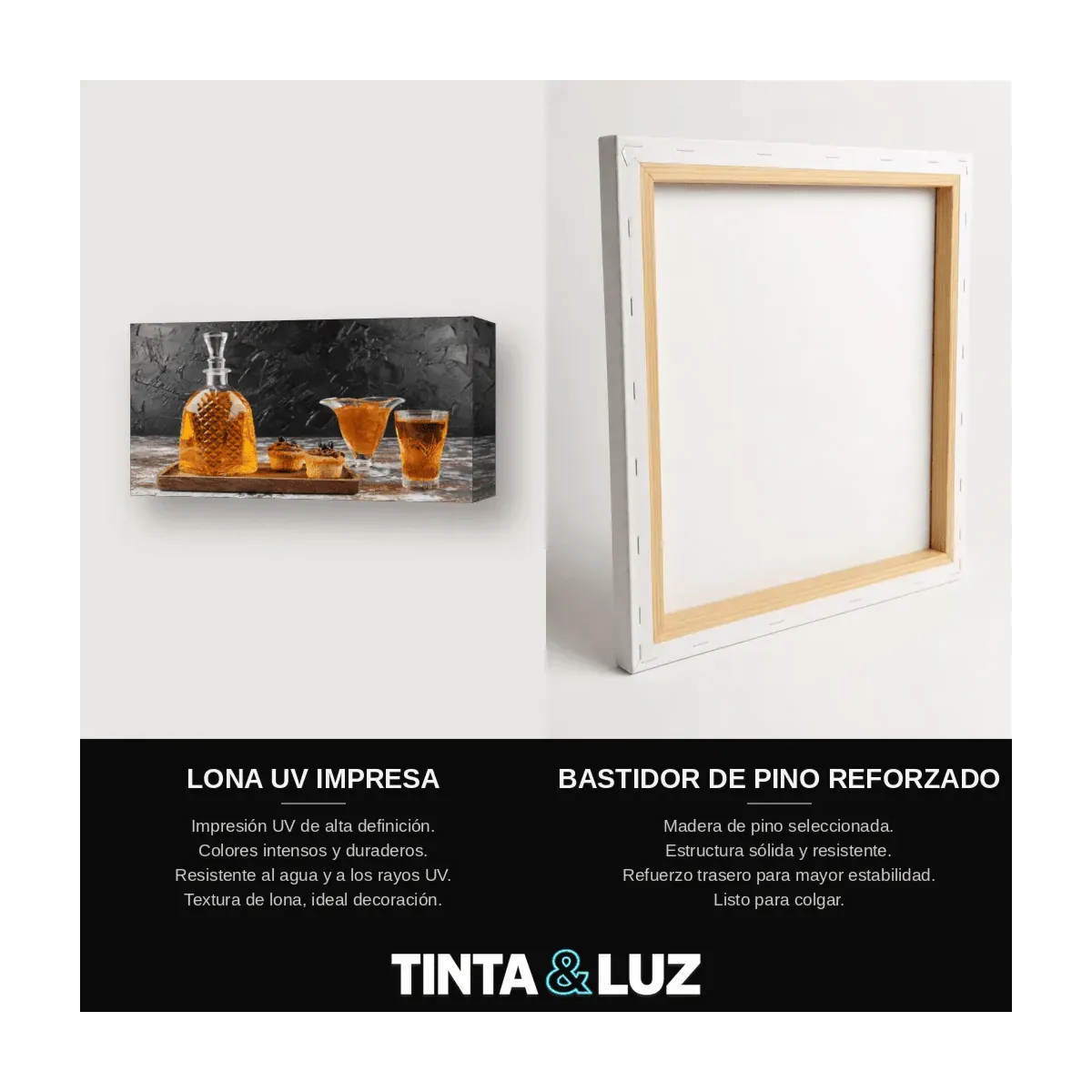 WHISKY Y TABLA