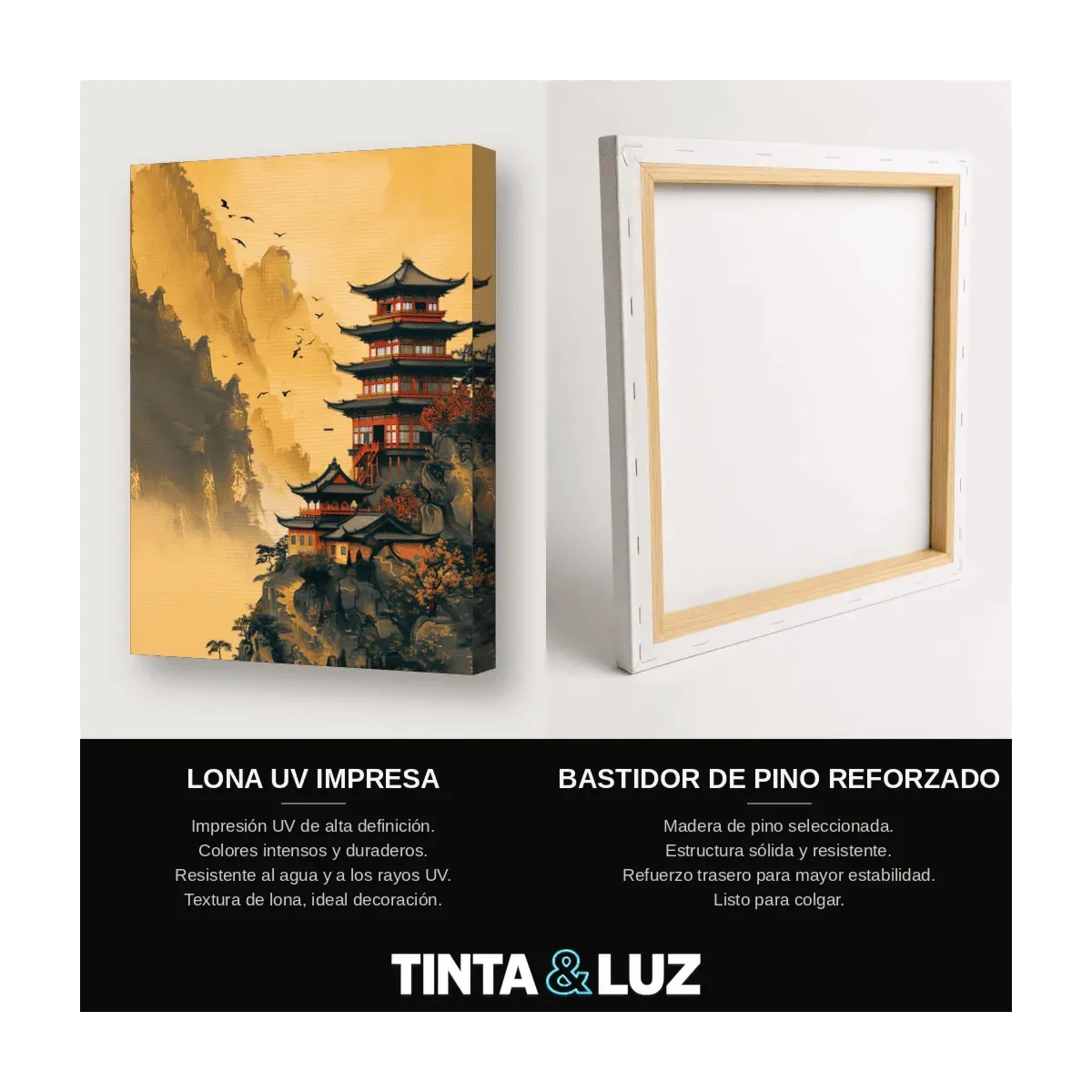 PAGODA AL ATARDECER