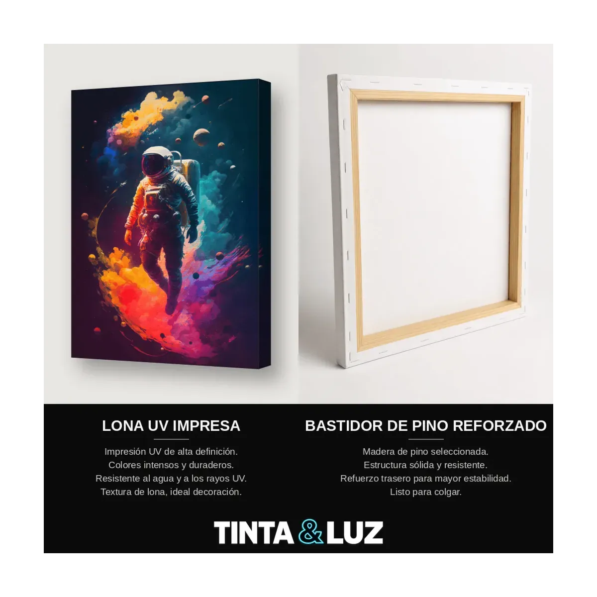 ASTRONAUTA DE COLORES