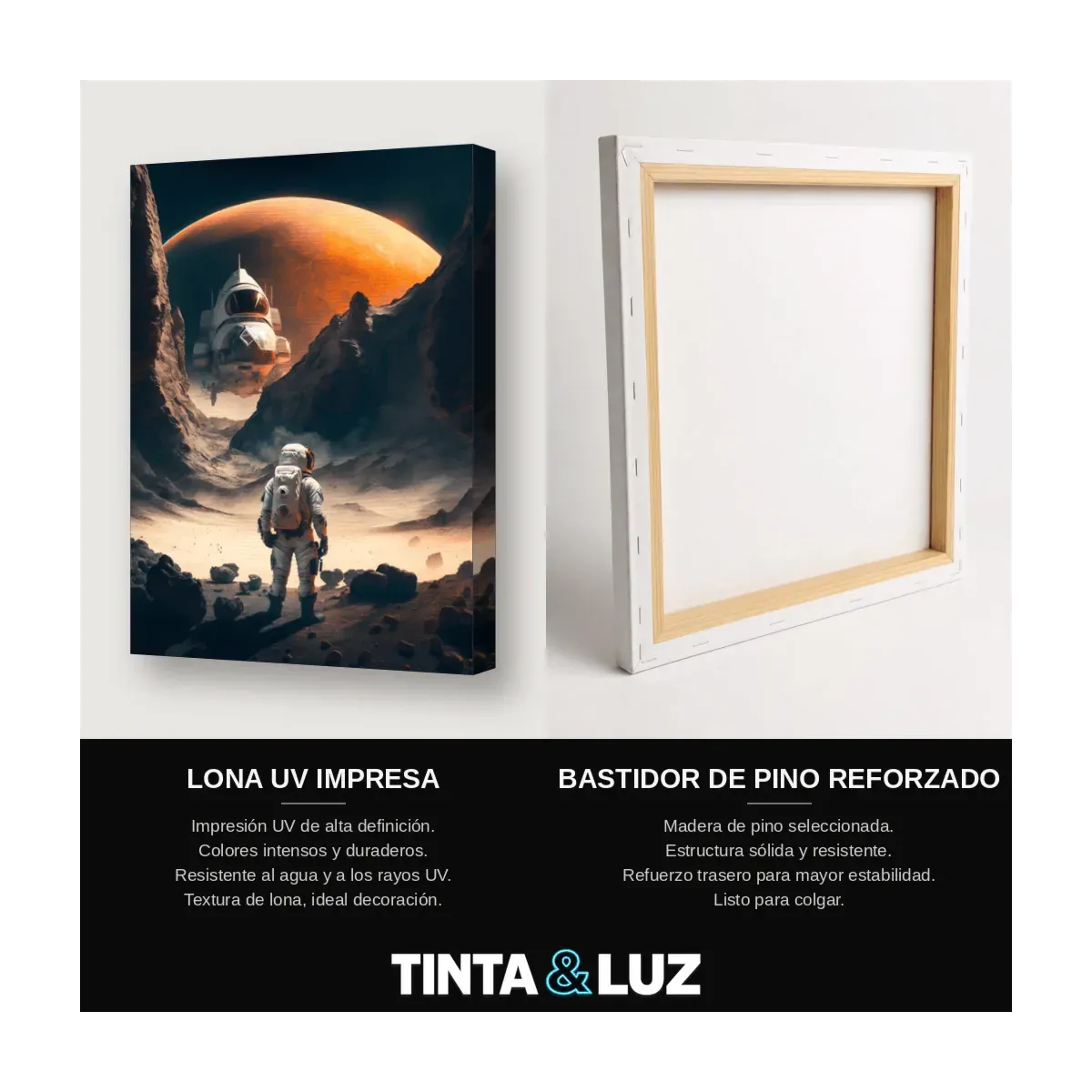 ASTRONAUTA Y PLANETA