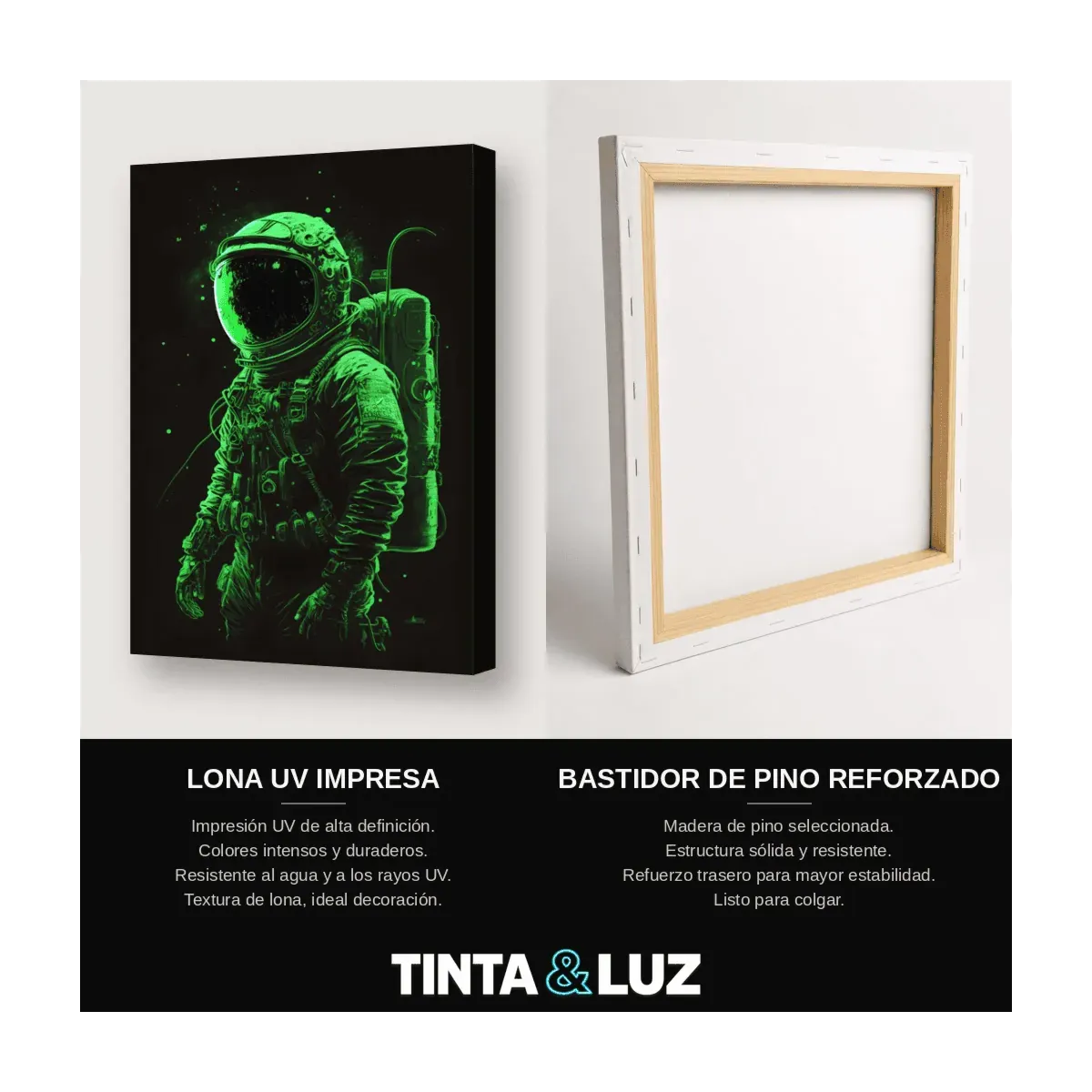 ASTRONAUTA VERDE NEÓN