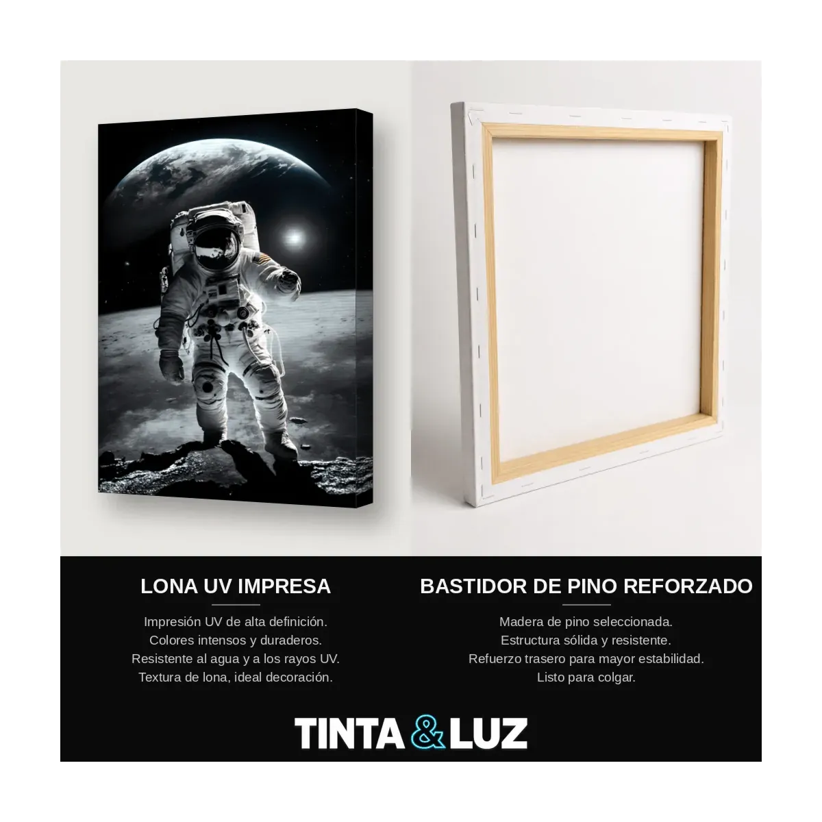 ASTRONAUTA EN LA LUNA
