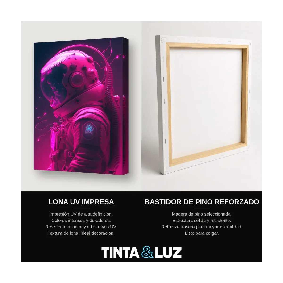 ASTRONAUTA ROSA NEÓN
