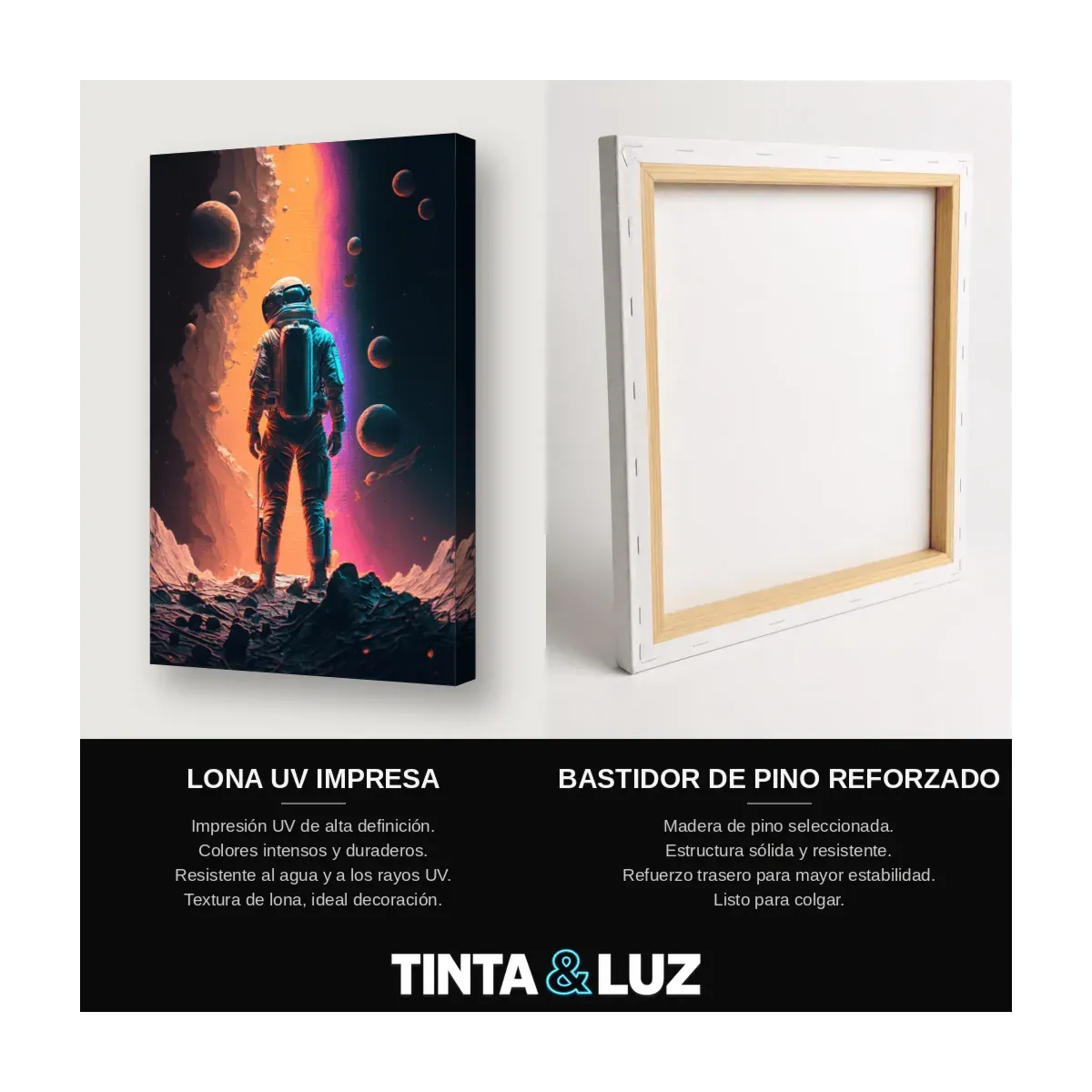 ASTRONAUTA Y PLANETAS