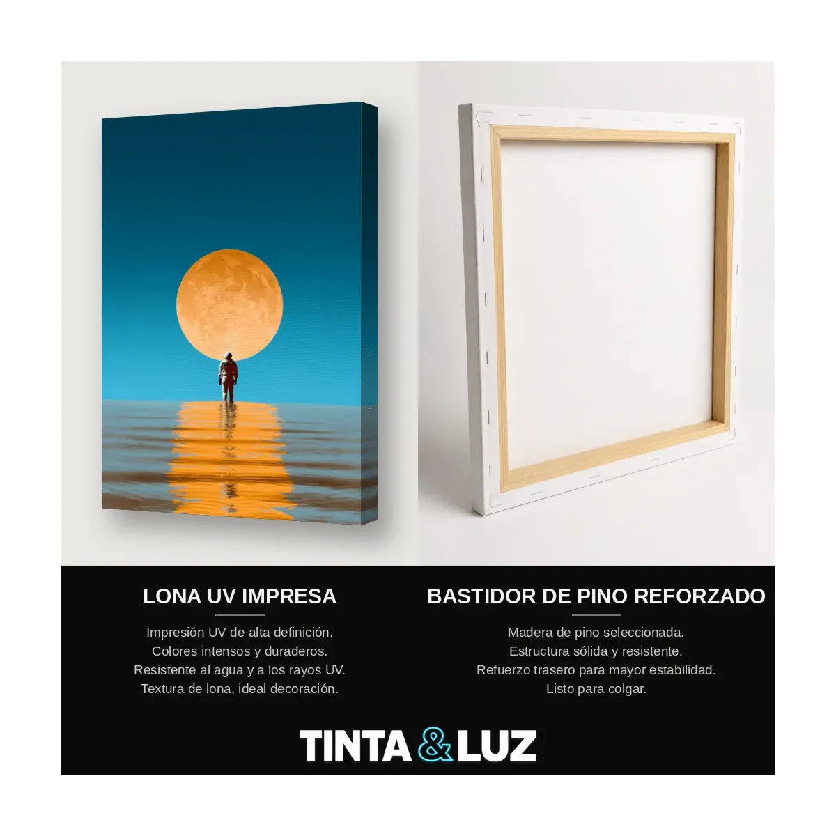 LUNA Y VIAJERO