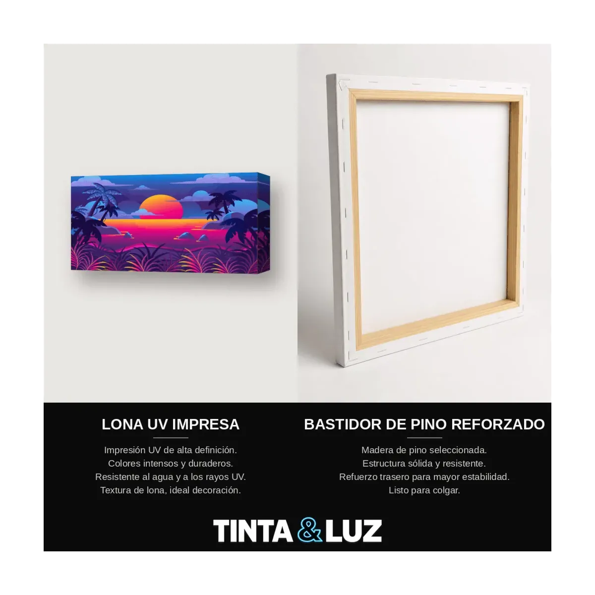 LUNA Y CIUDAD VECTOR