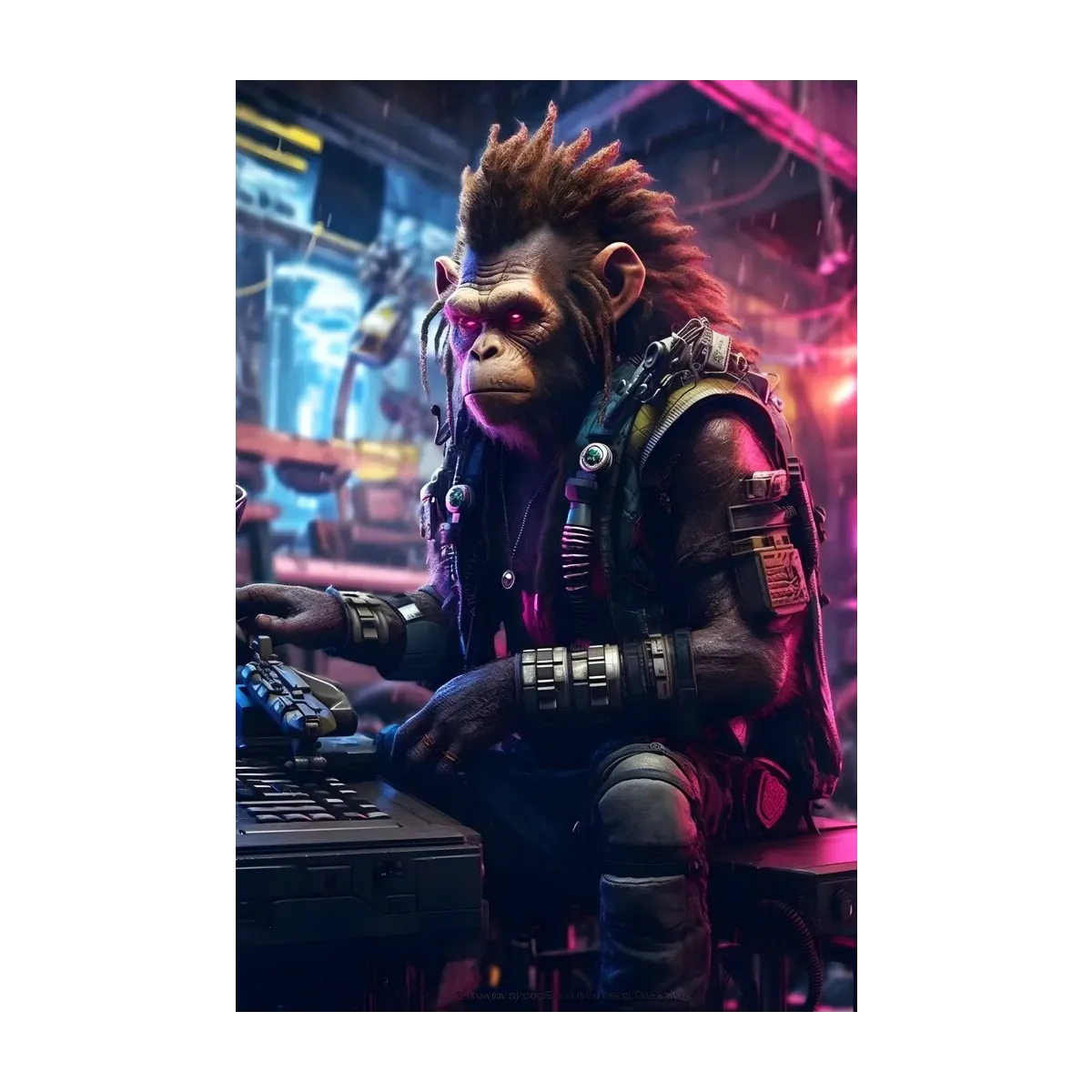 MONO PUNK NEÓN