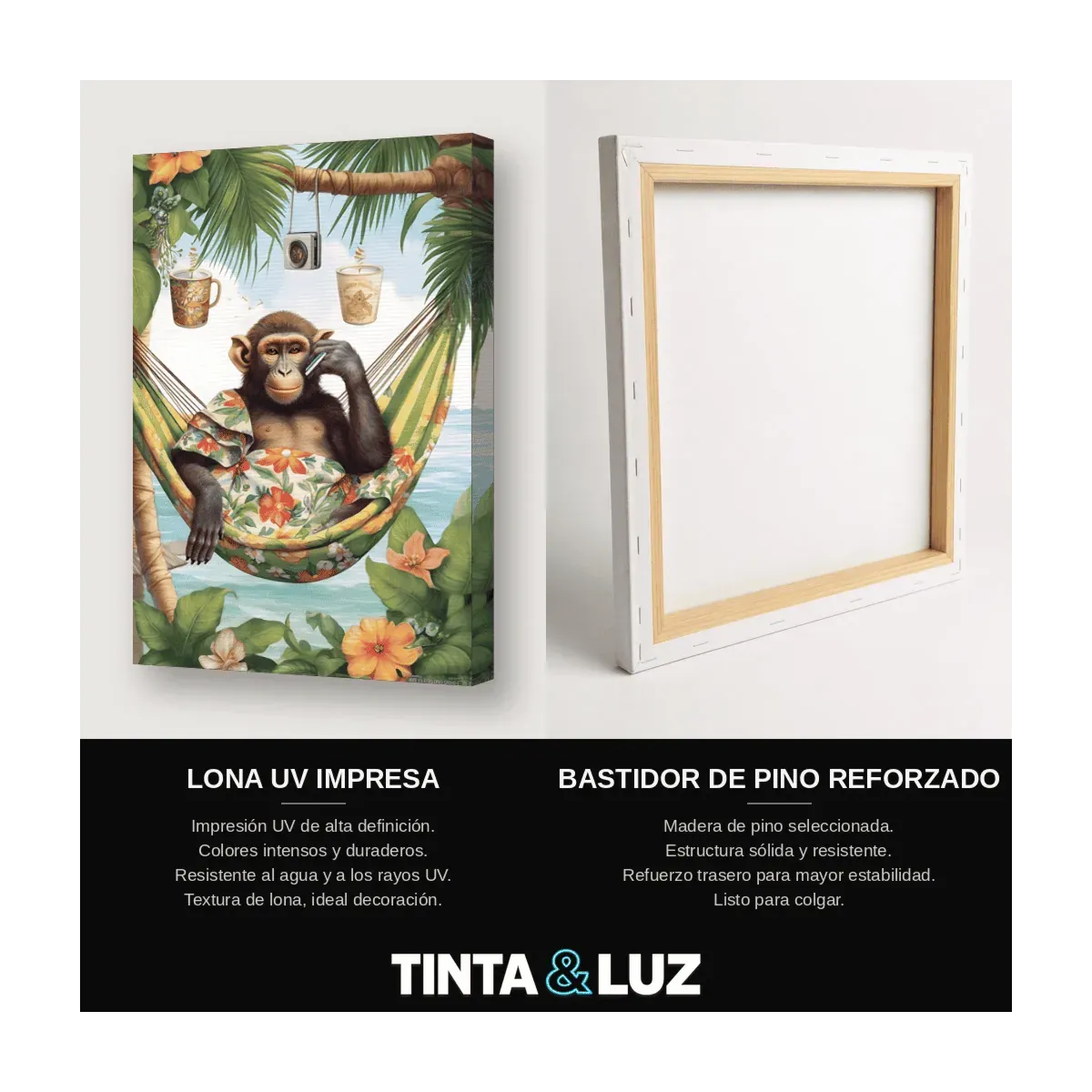 MONO HAMACA TROPICAL