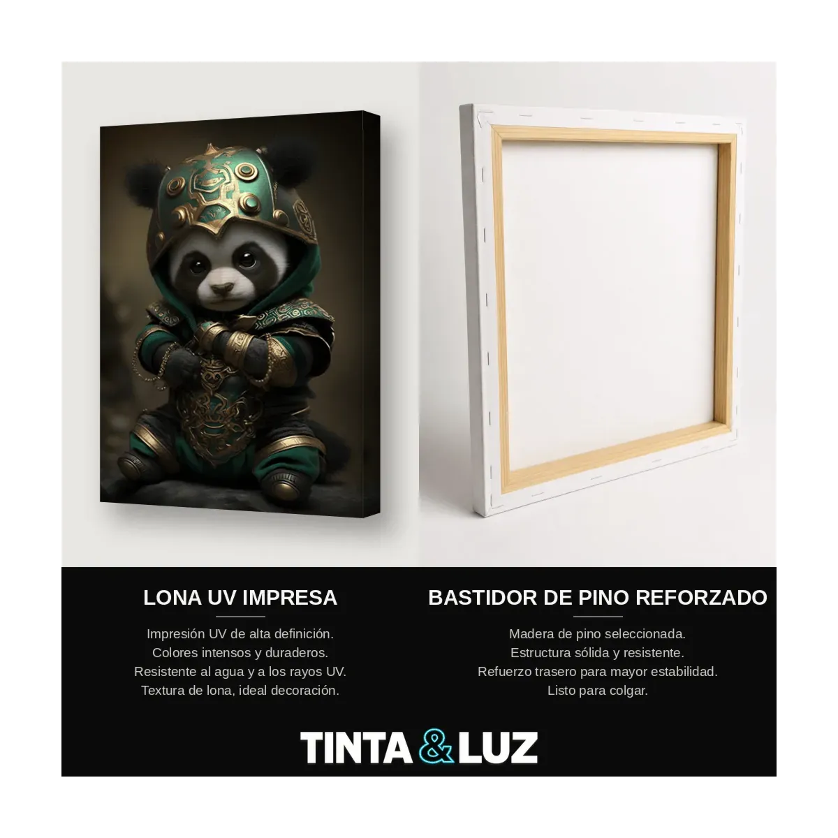 PANDA DORADO HÉROE
