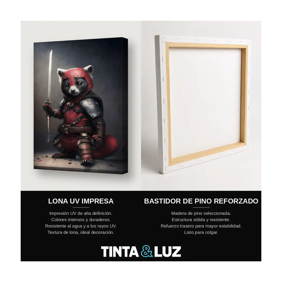 PANDA ROJO GUERRERO