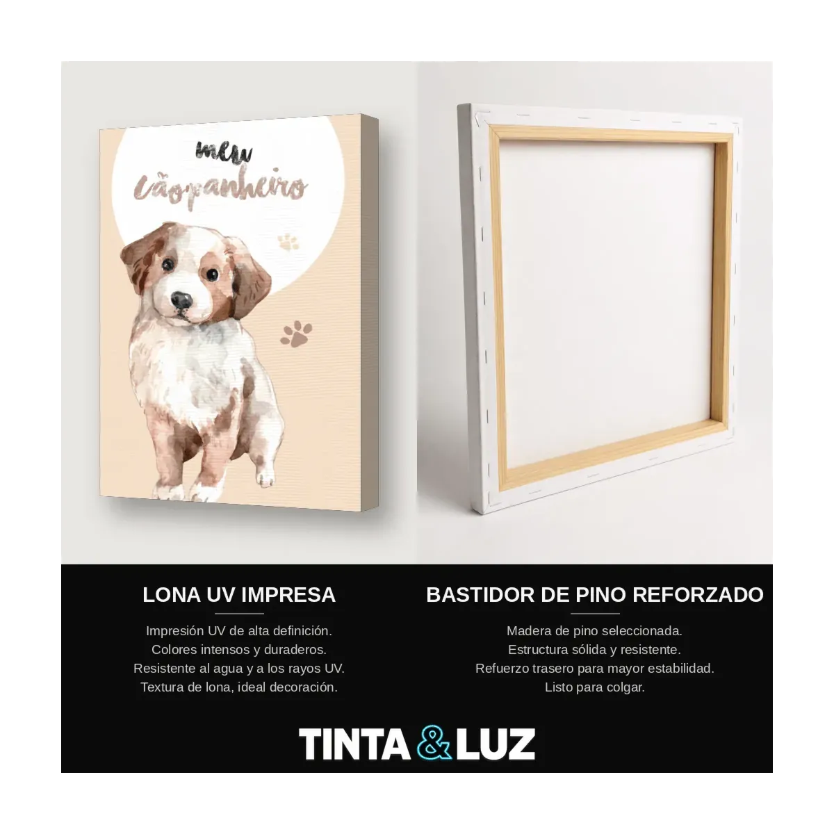 PERRO FELIZ ACUARELA