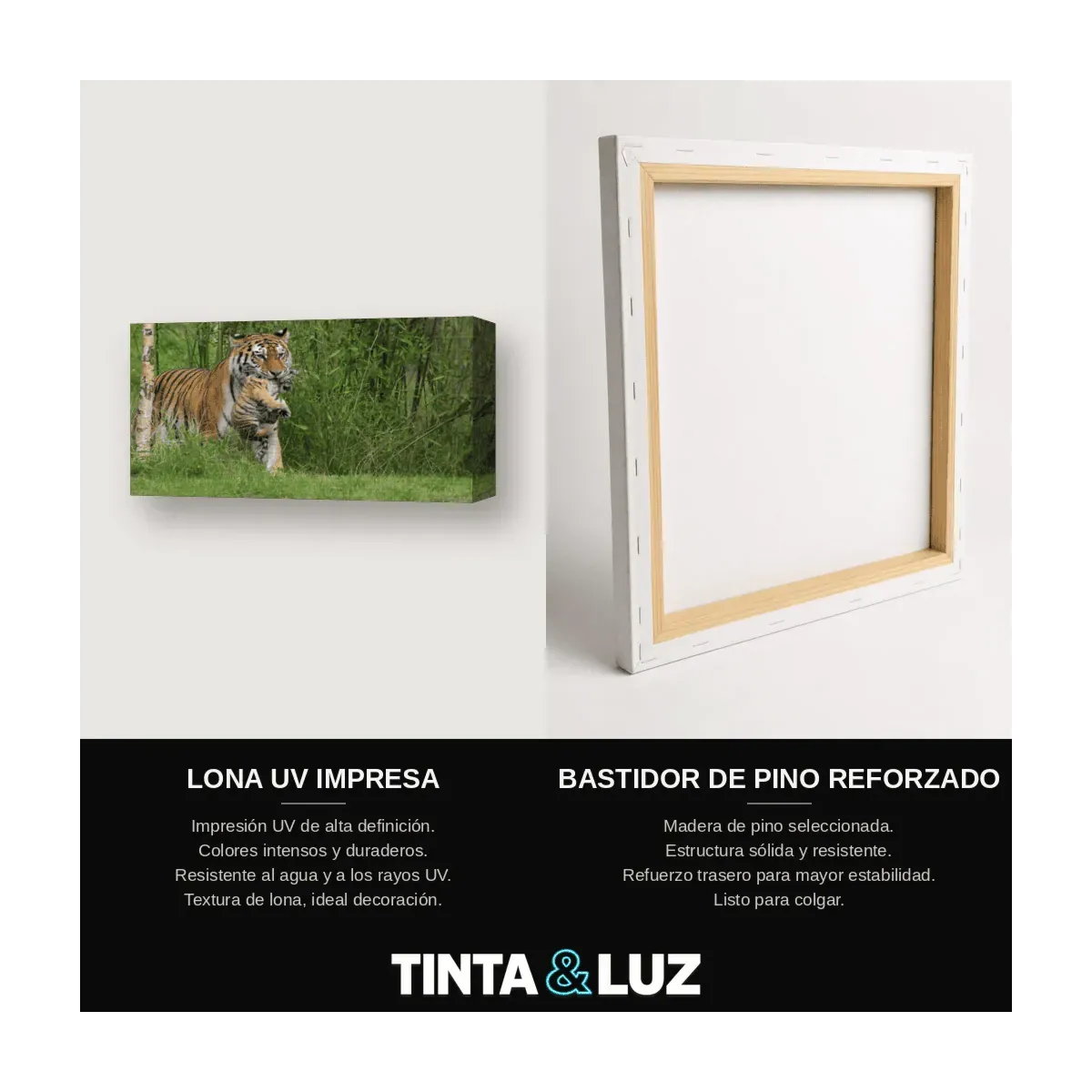 TIGRE EN LA HIERBA