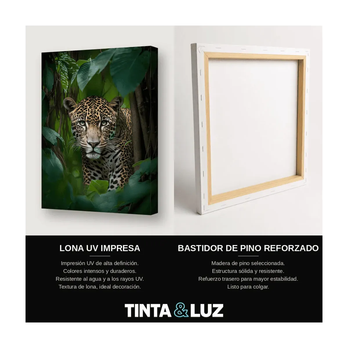 LEOPARDO ENTRE HOJAS