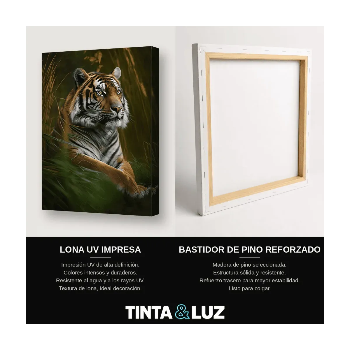 TIGRE EN LA MALEZA
