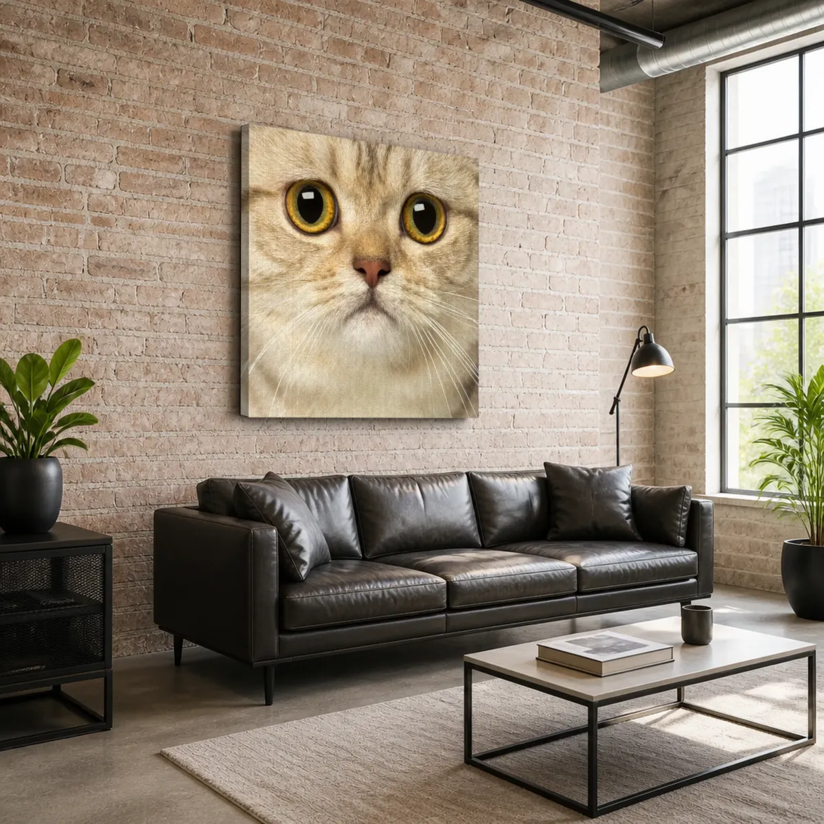 GATO ATIGRADO RETRATO