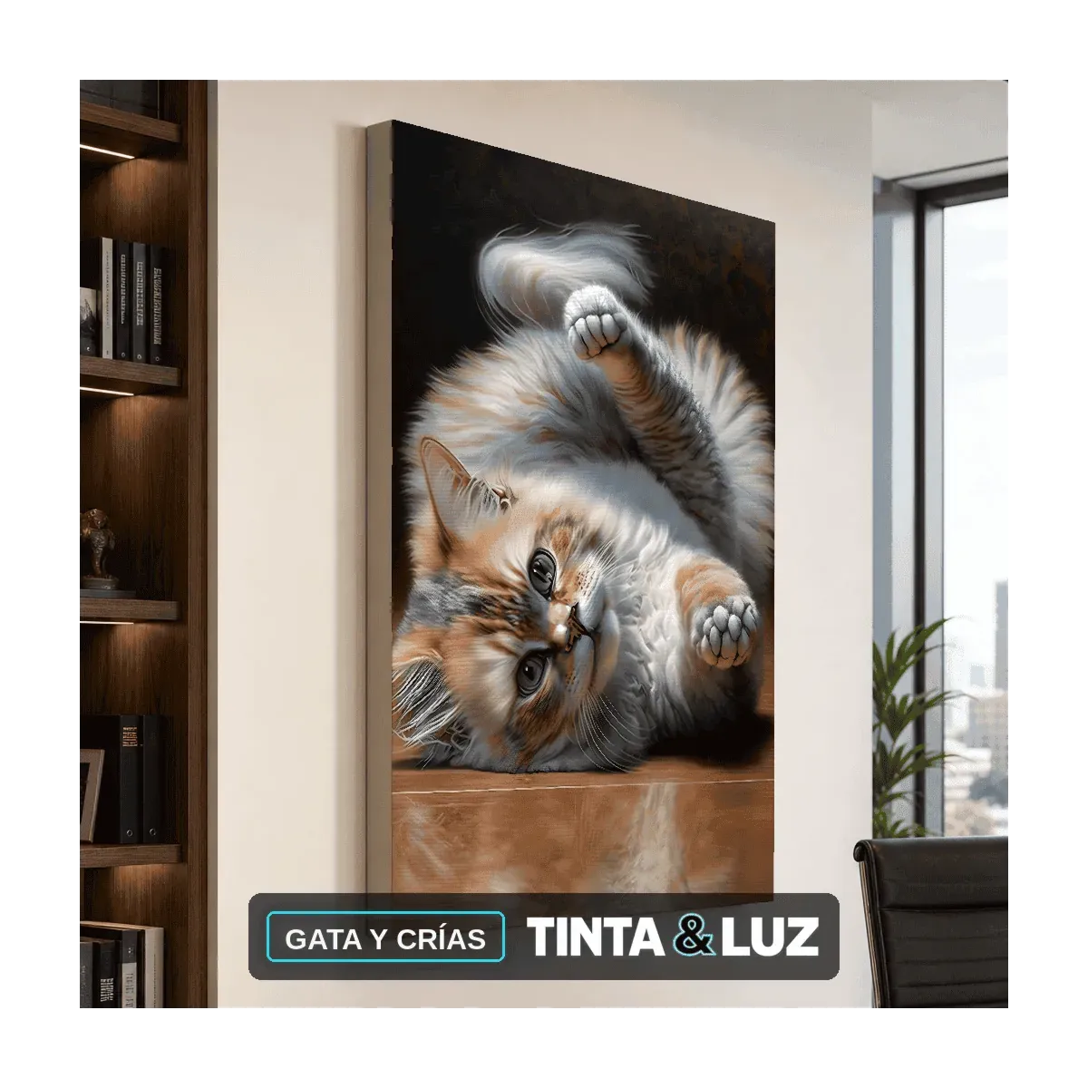 GATA Y CRÍAS